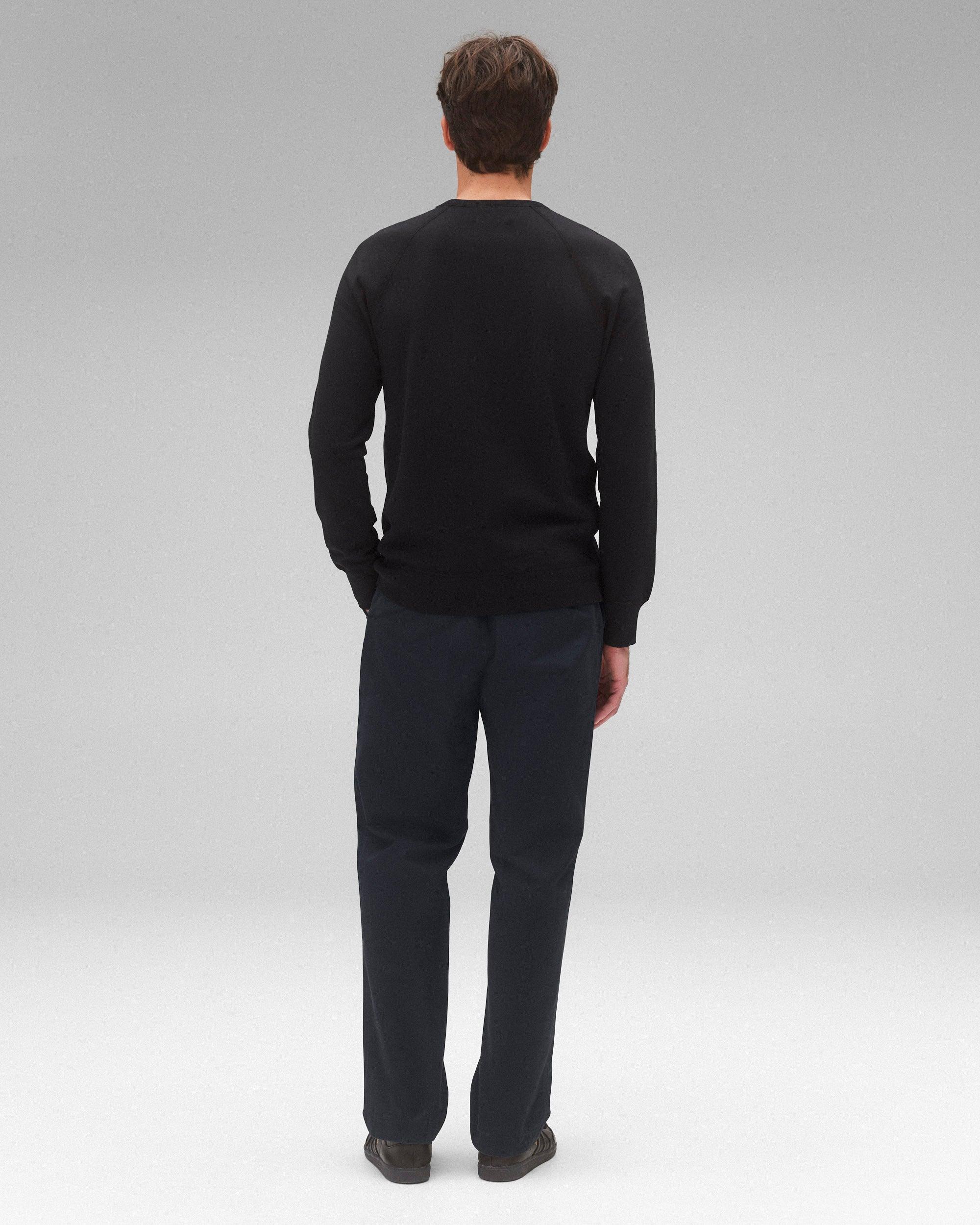 Lightweight Terry Slim Crewneck Male Product Image