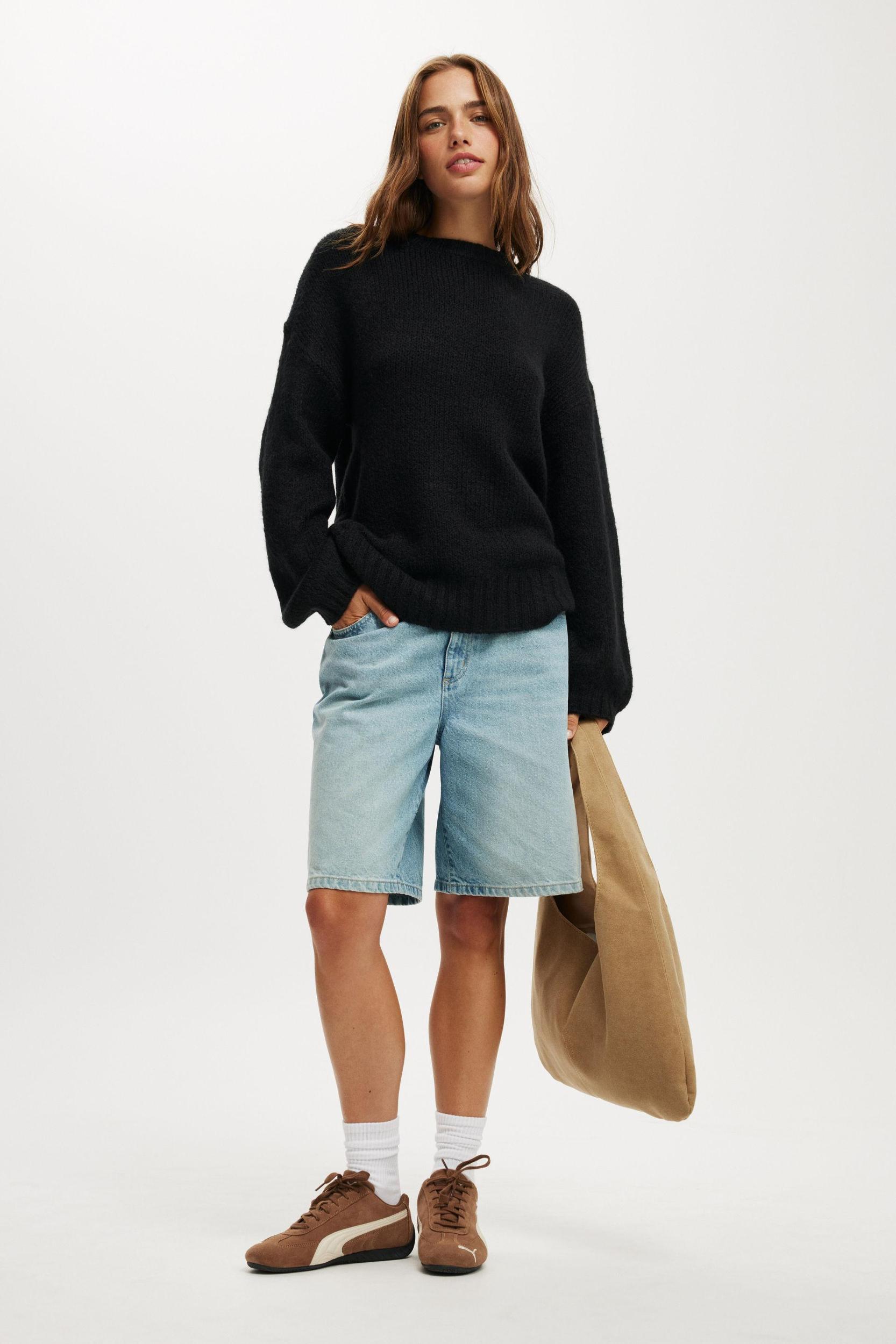 Luxe Crew Pullover Product Image