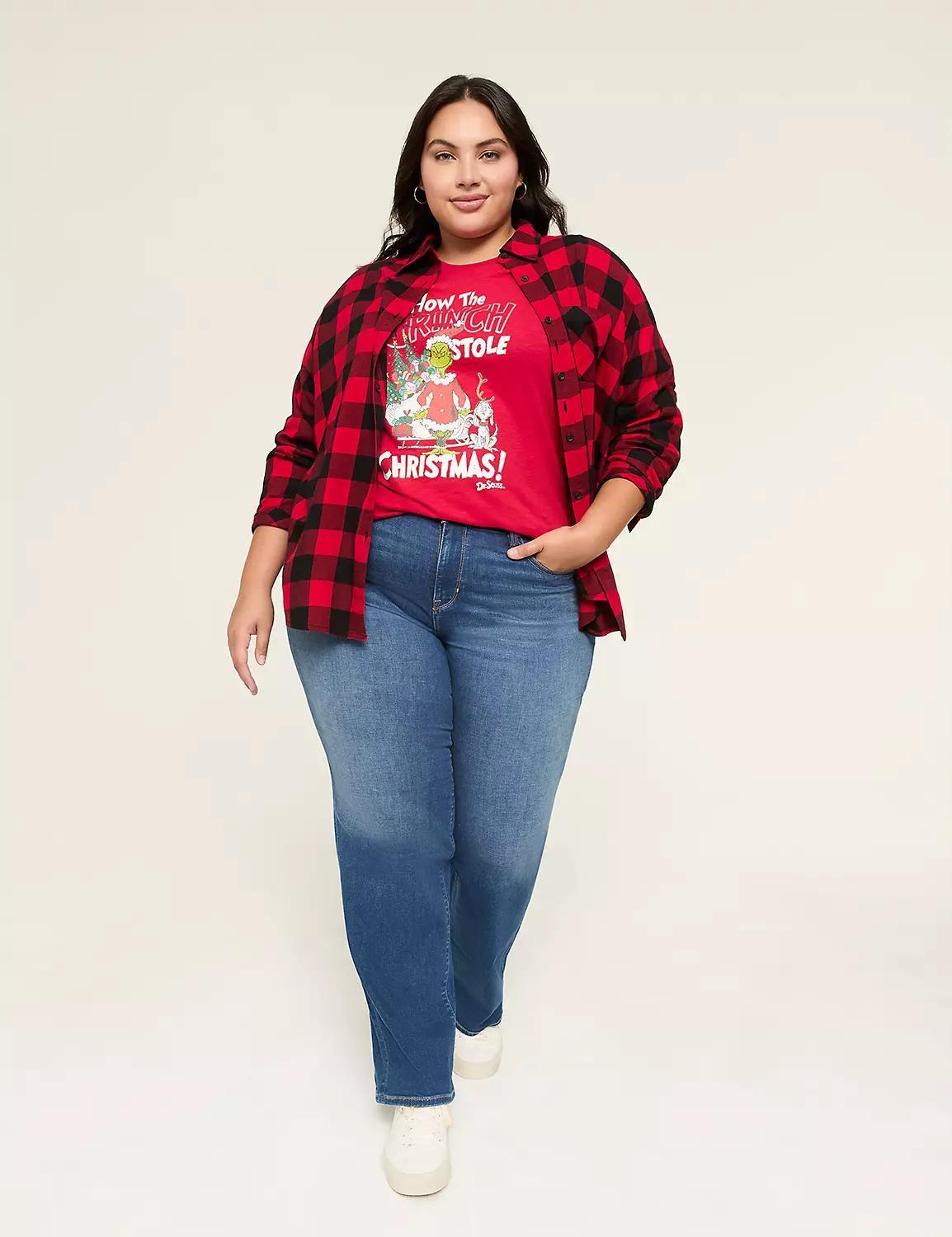 Button-Down Plaid Shirt Product Image