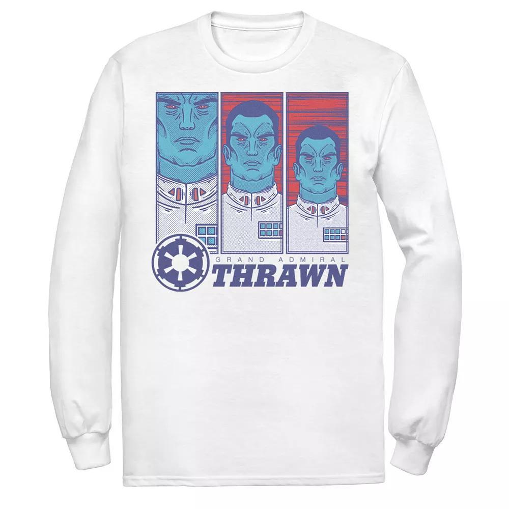 Men's Star Wars Admiral Thrawn Tee, Size: Small, White Product Image