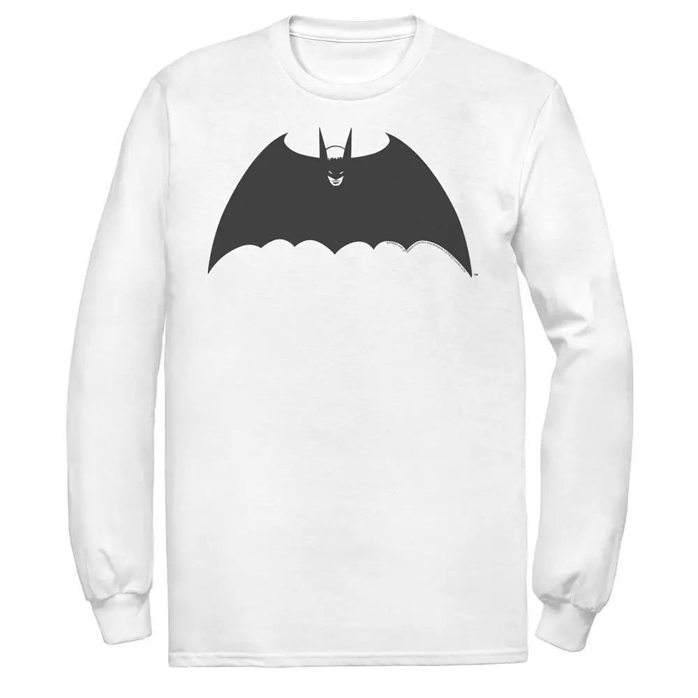 Men's DC Comics Batman Front Portrait Logo Tee, Size: Medium, Athletic Grey Product Image