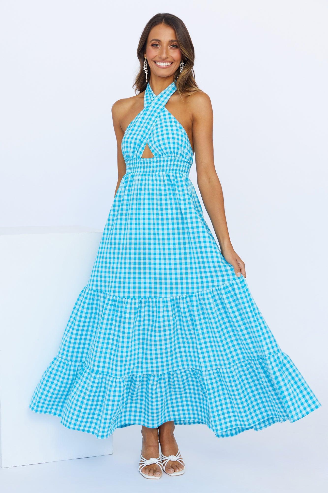 Important Piece Maxi Dress Blue Product Image