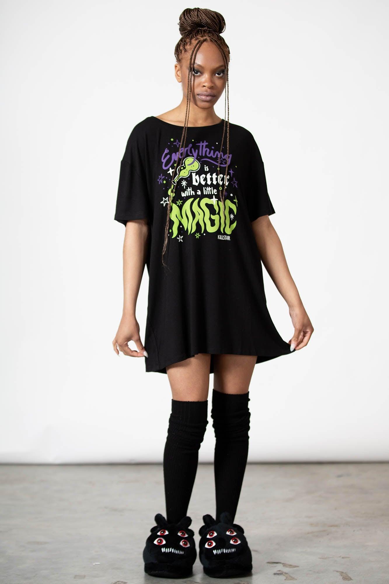 Magic Rest T-Shirt Dress - Resurrect Female Product Image