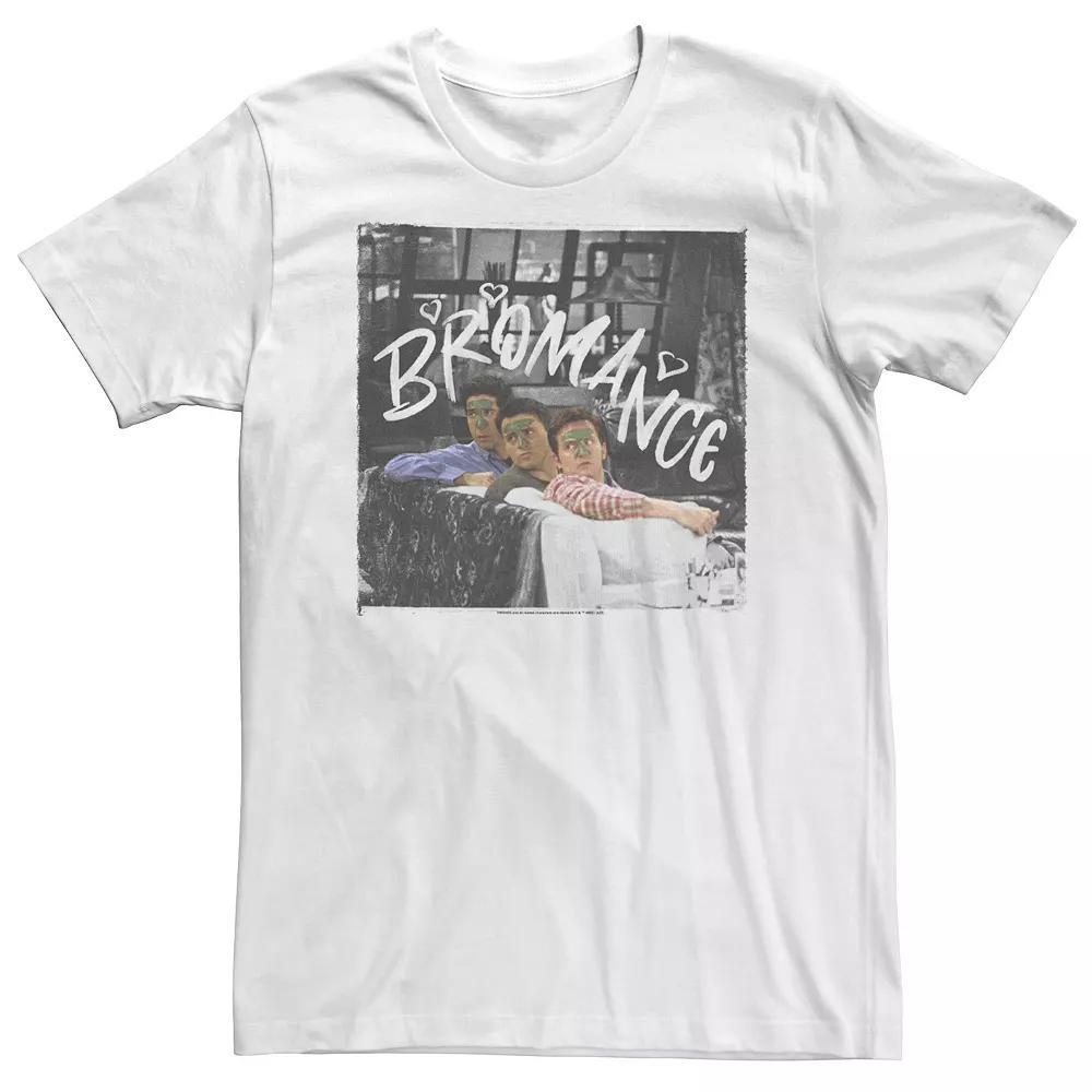 Big & Tall Friends Group Shot Bromance Portrait Tee, Men's, Size: 3XL Tall, White Product Image