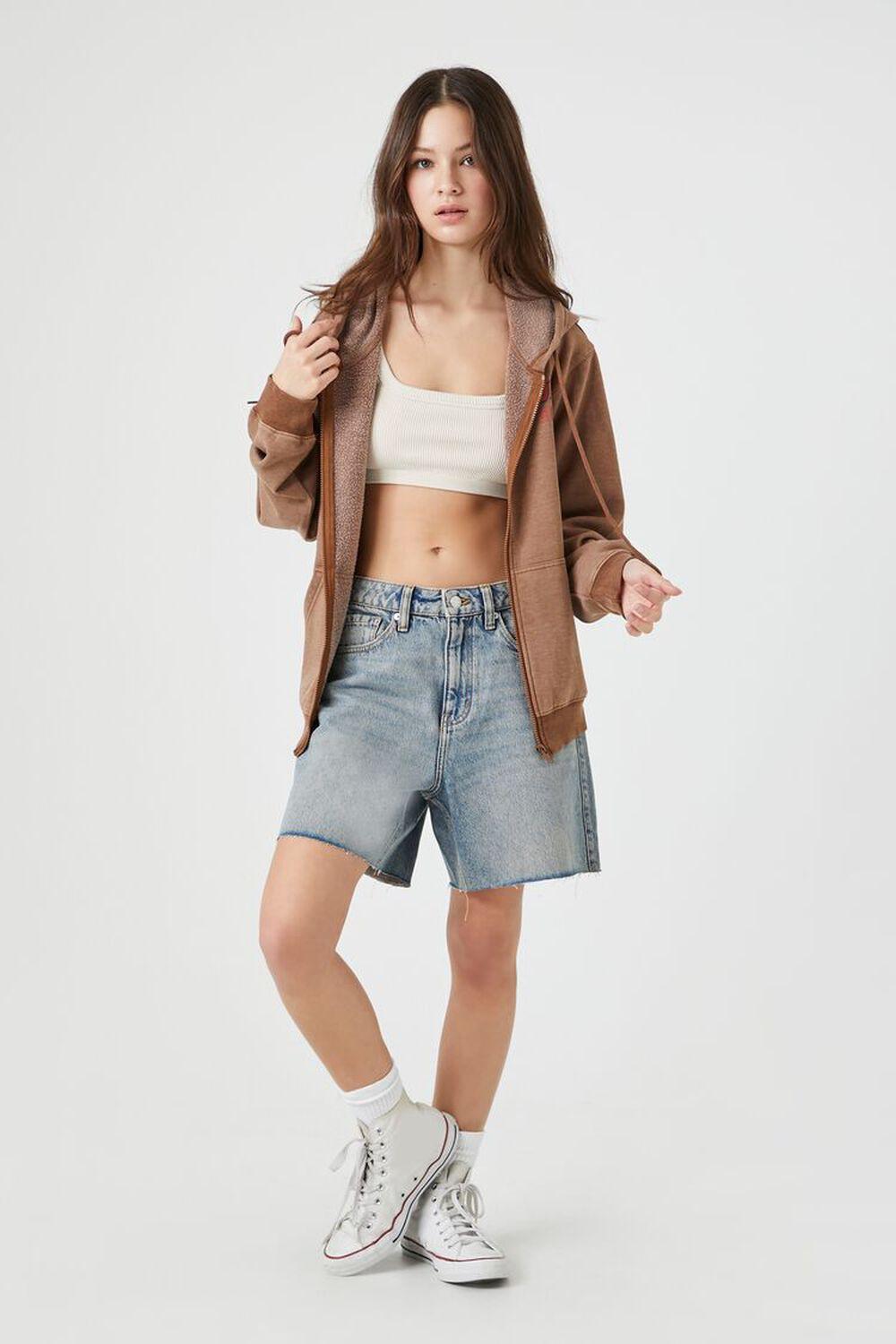 Fleece Miller Zip-Up Hoodie | Forever 21 Product Image