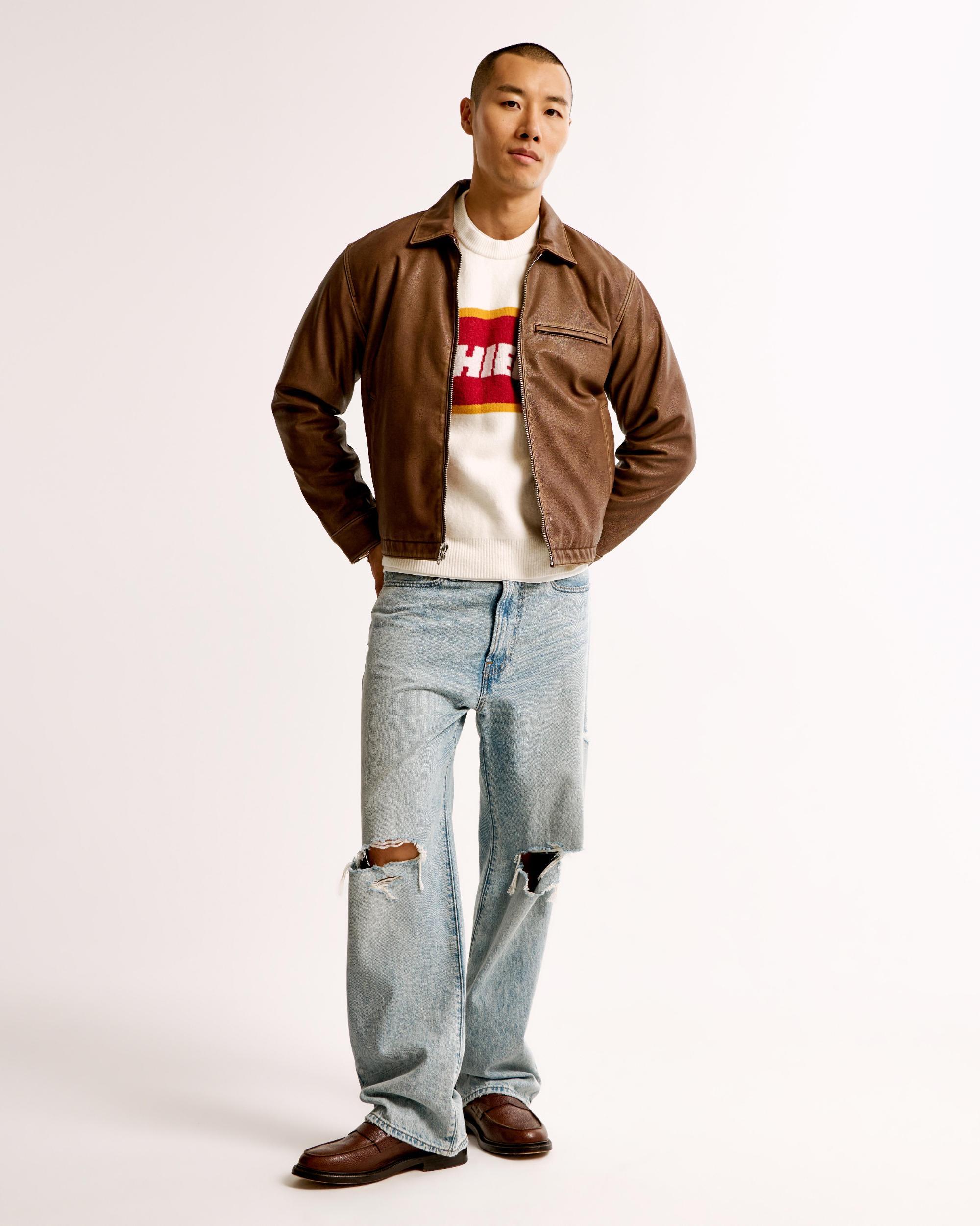 New York Jets Crew Sweater Product Image