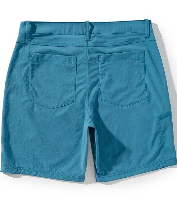 Butt Zipp Long Boxer Shorts - Black Male Product Image