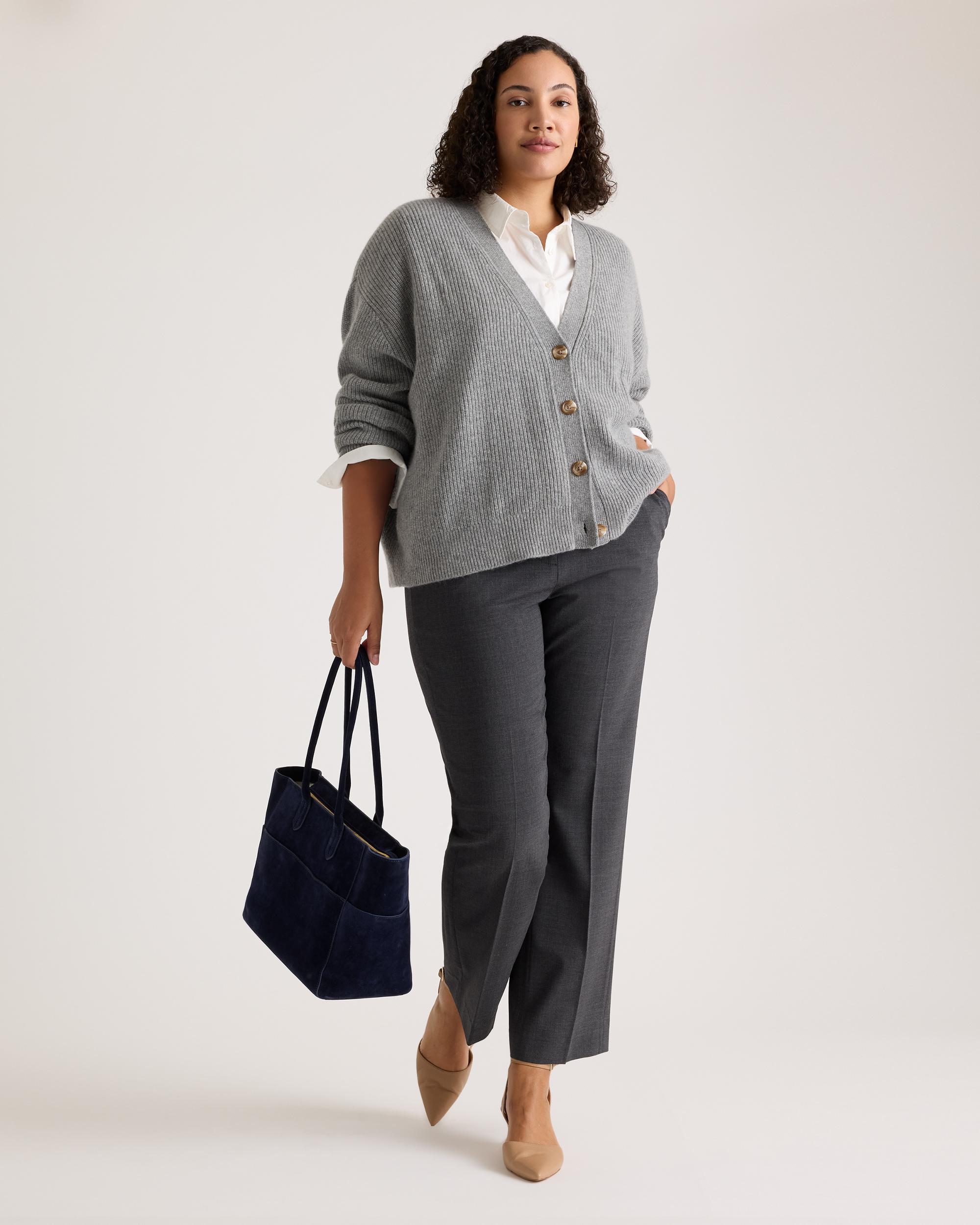 Quince | Women's Italian Wool Straight Leg Pants Product Image