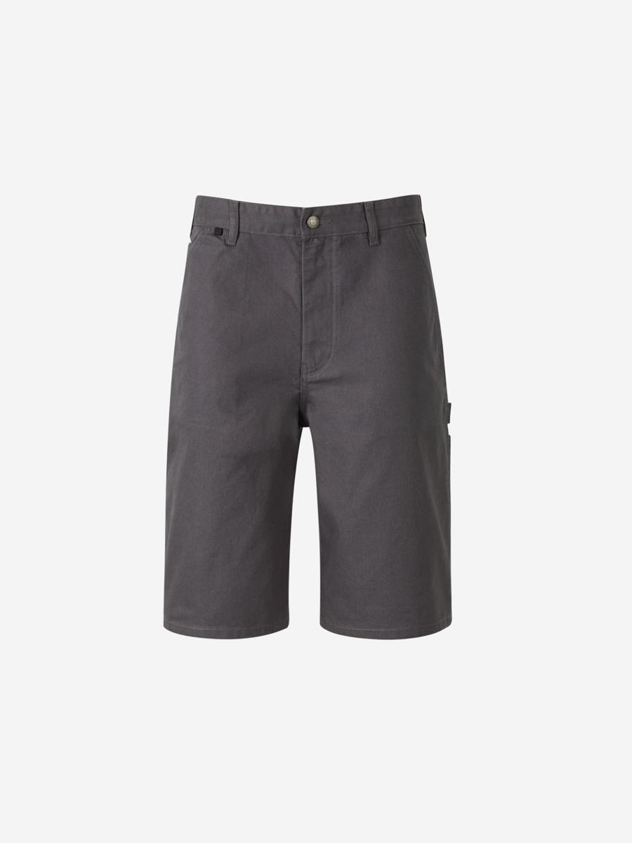 ACNE STUDIOS Cotton Cargo Bermuda Shorts In Antracite Grey Product Image