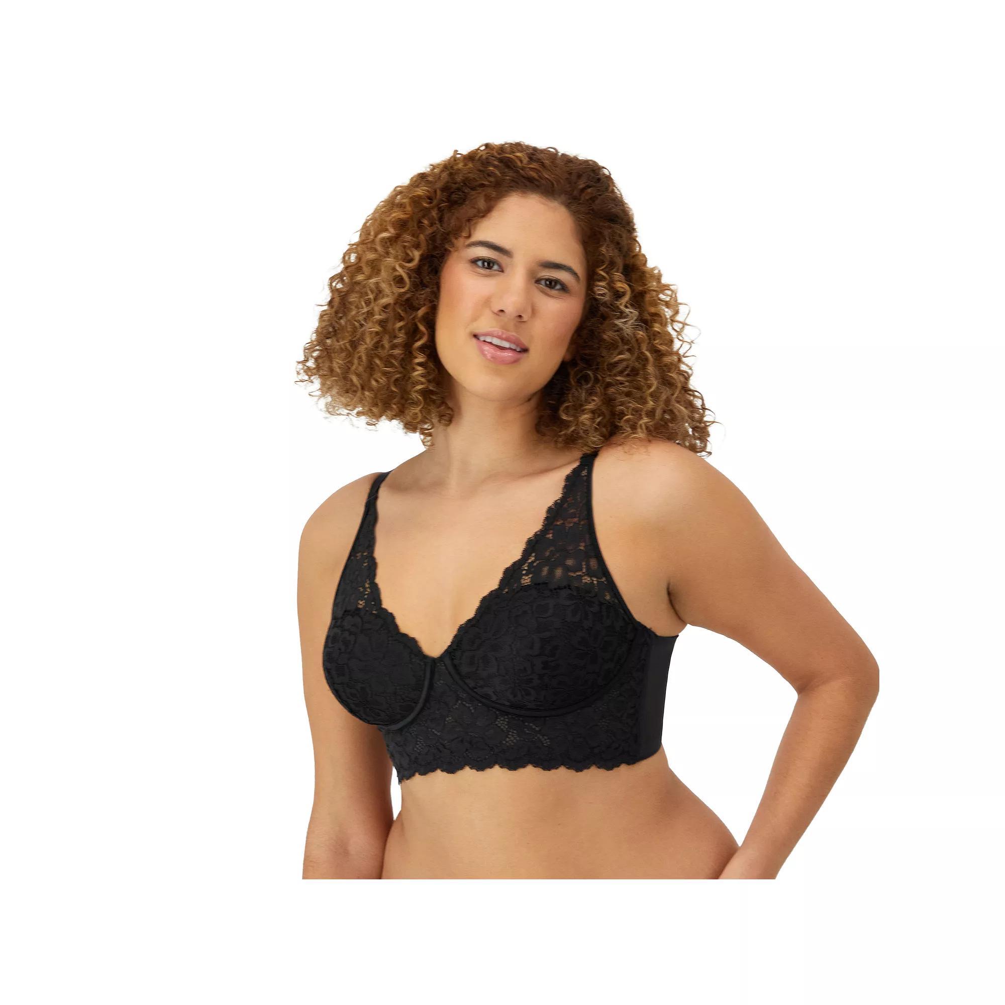 Maidenform Women's Casual Comfort Bralette - White 40D Product Image