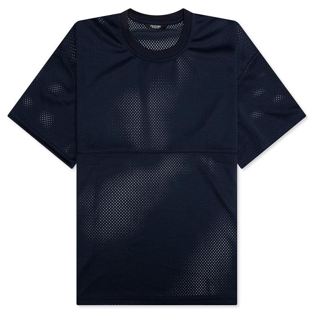 Boyer Mesh Tee - Navy Male Product Image