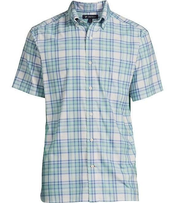 Cremieux Blue Label Brrr°® Royal Twill Pastel Plaid Short Sleeve Woven Shirt Product Image