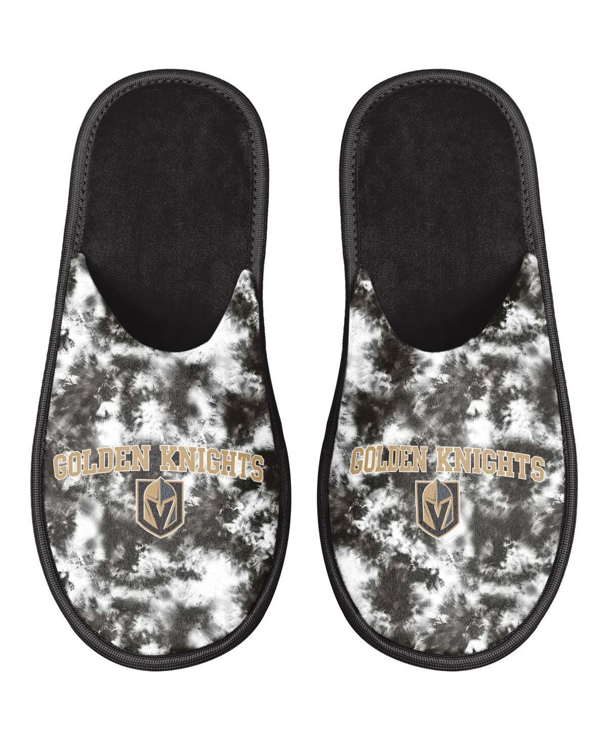 Womens FOCO Vegas Golden Knights Iconic Logo Scuff Slippers Product Image