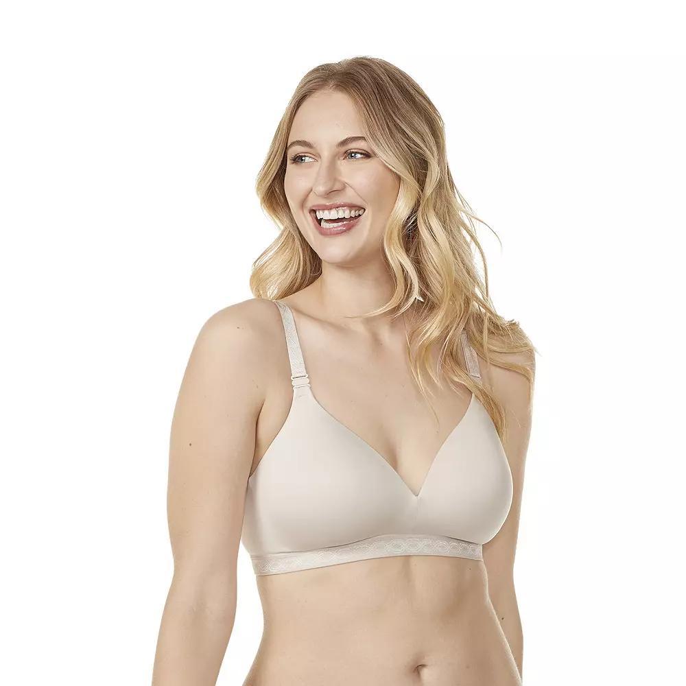 Olga® by Warner's® Cloud 9 Wireless Convertible Contour Bra GM5461A, Women's, Size: 36 D, Butterscotch Product Image