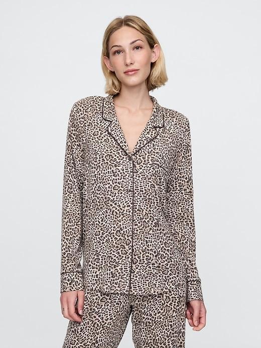 Modal Pajama Shirt Product Image