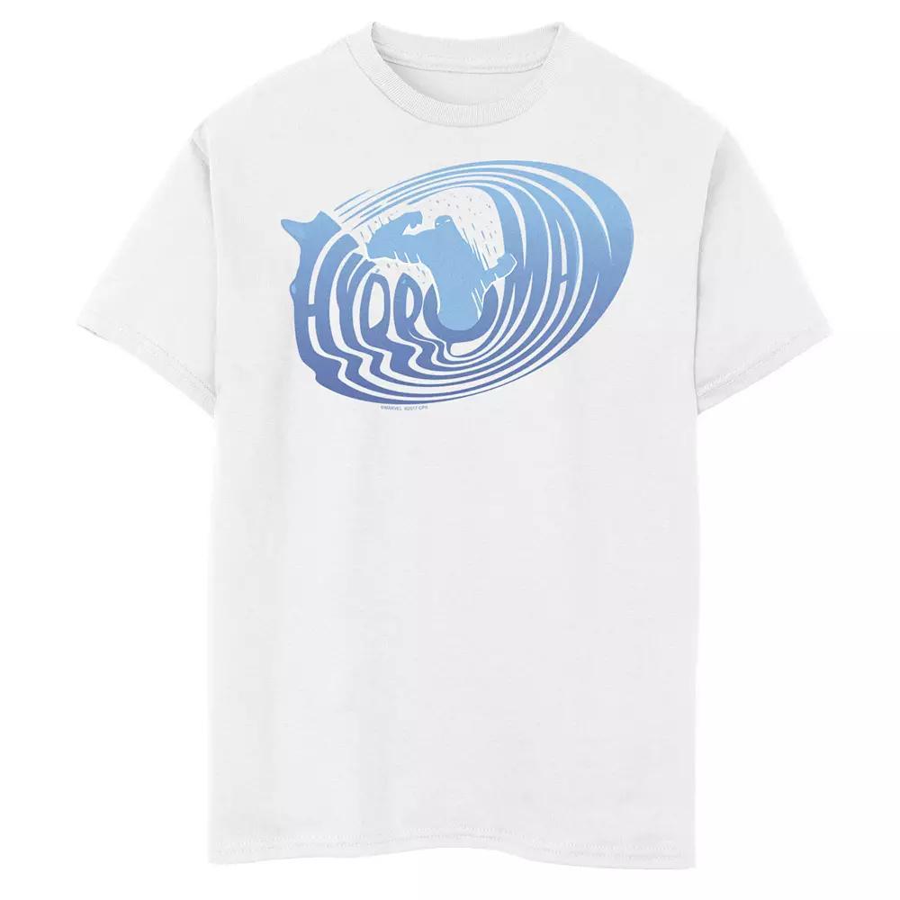 Boys 8-20 Marvel Spider-Man Far From Home Hydro-Man Swirl Logo Graphic Tee, Boy's, Size: Medium, White Product Image