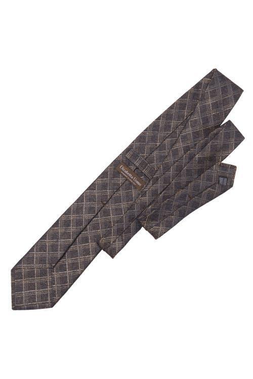 Elizabetta Conero - Extra Long Silk Jacquard Tie for Men in Sage Green at Nordstrom Product Image