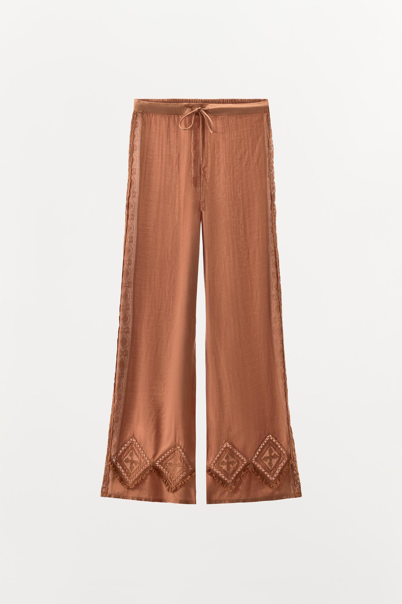 LIMITED EDITION RHOMBUS LACE PANTS Product Image