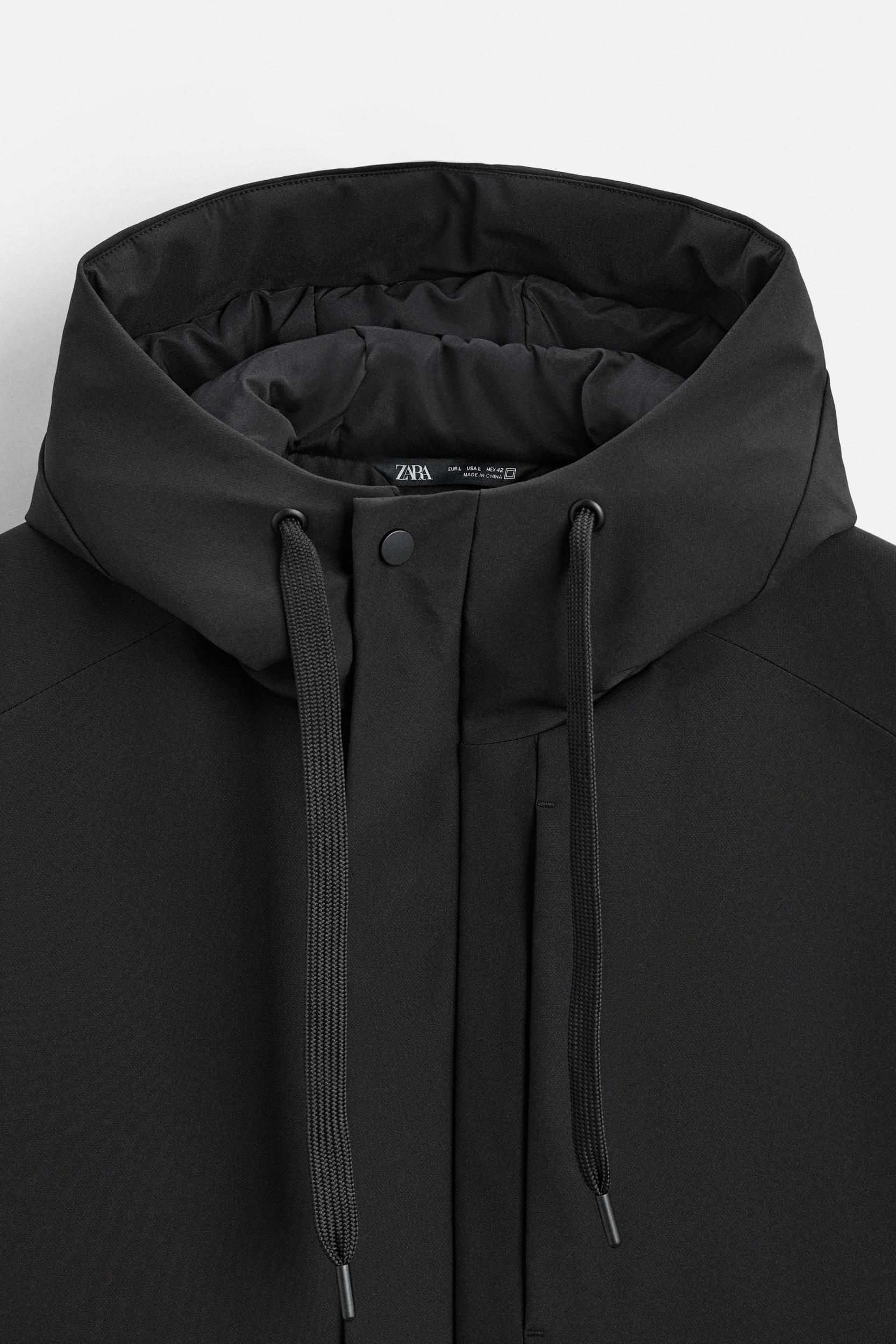 HOODED TECHNICAL JACKET Product Image