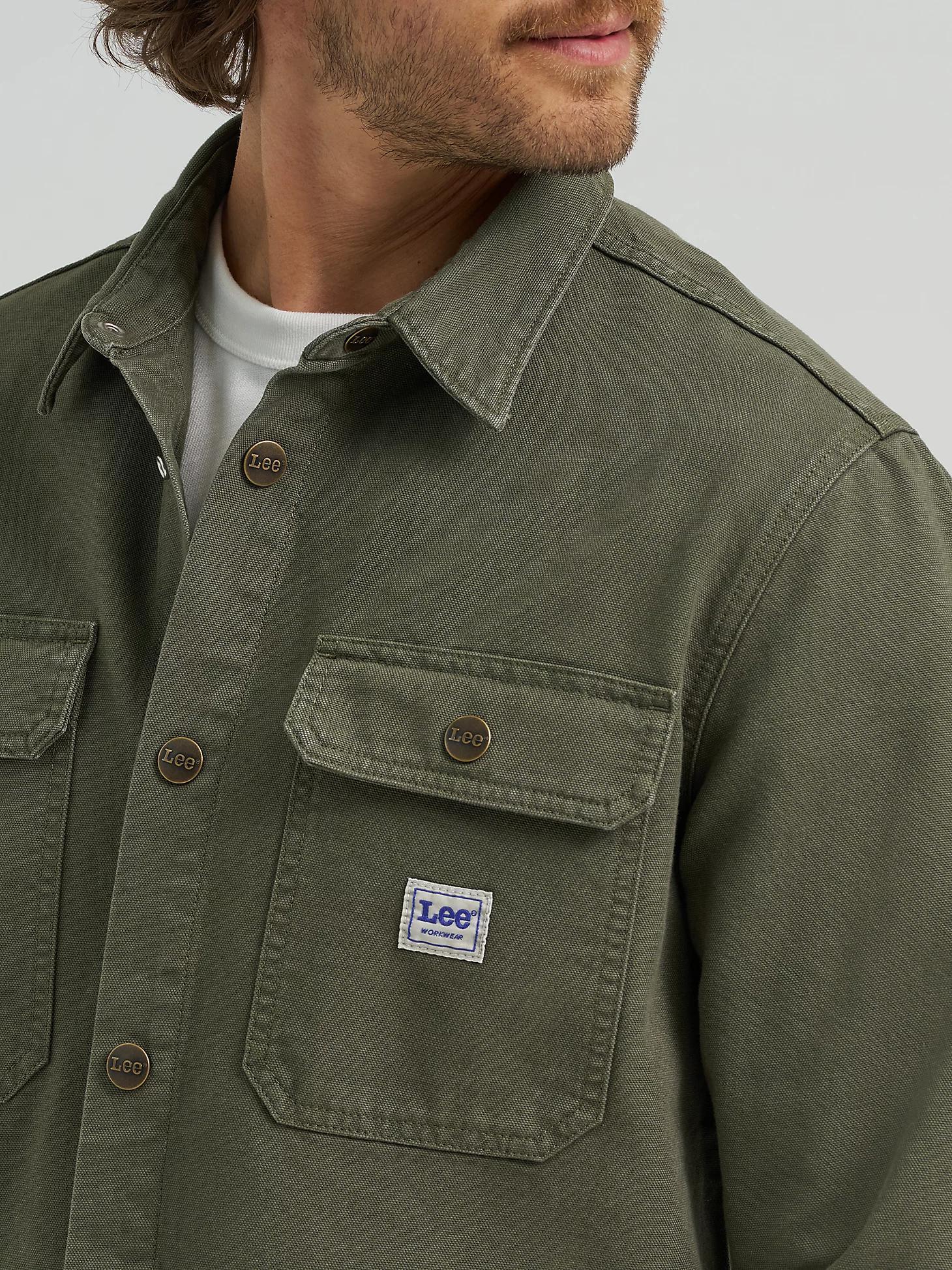 Men's Relaxed Fit Workwear Overshirt | Men's Tops & Tees | Lee® Product Image