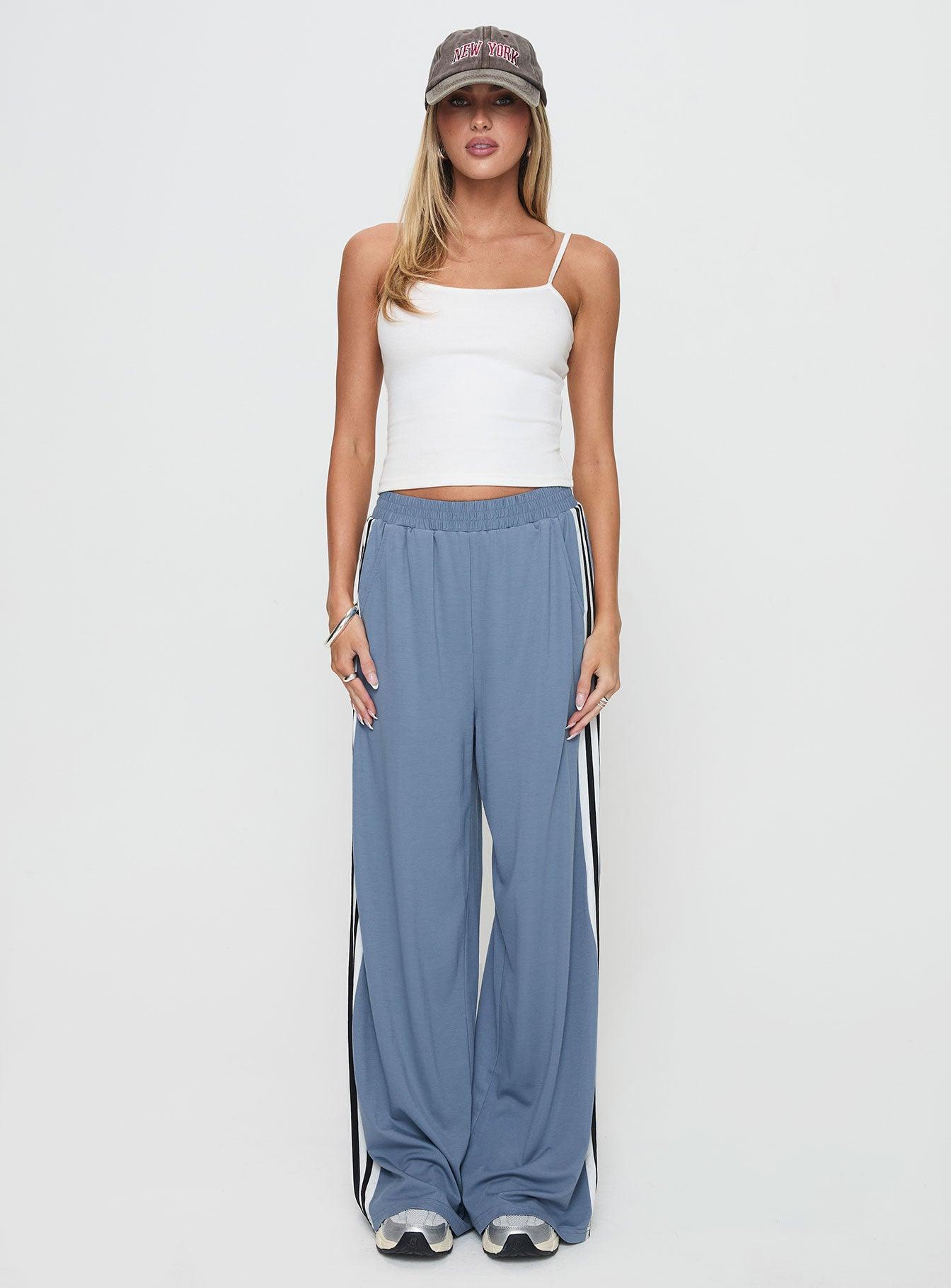 Dime Track Pants Blue Product Image