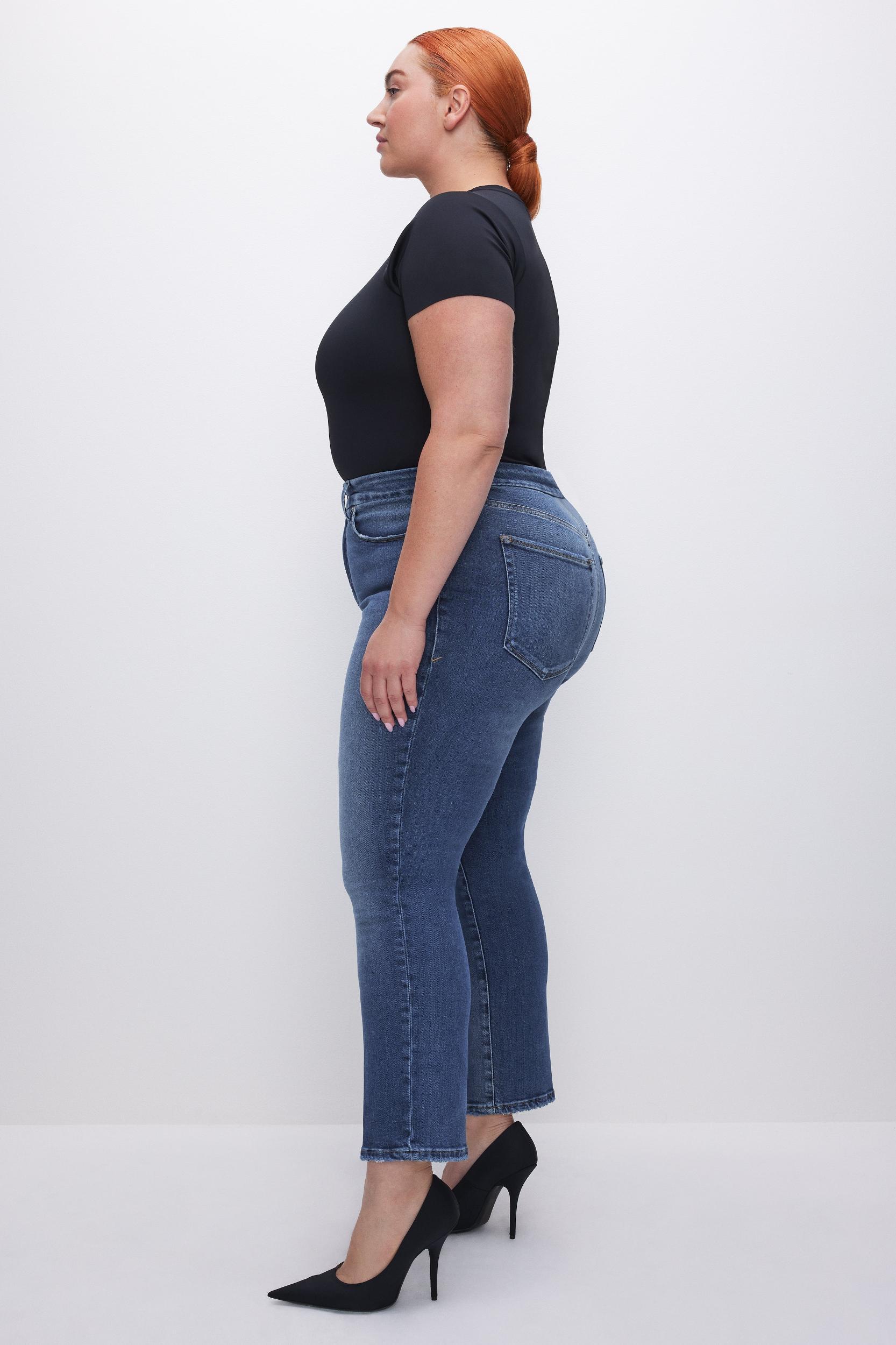 GOOD STRAIGHT COMPRESSION JEANS | INDIGO271 Product Image