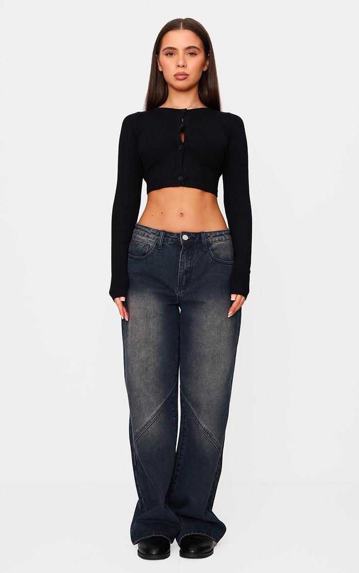 Tall Dark Olive Snatched Sculpt Long Sleeve Top Product Image