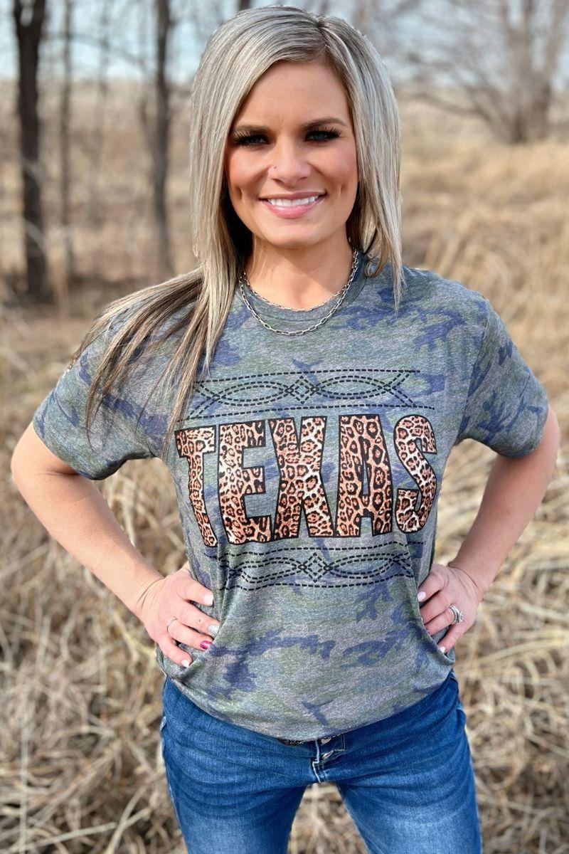 Stitched In Texas Tee Product Image