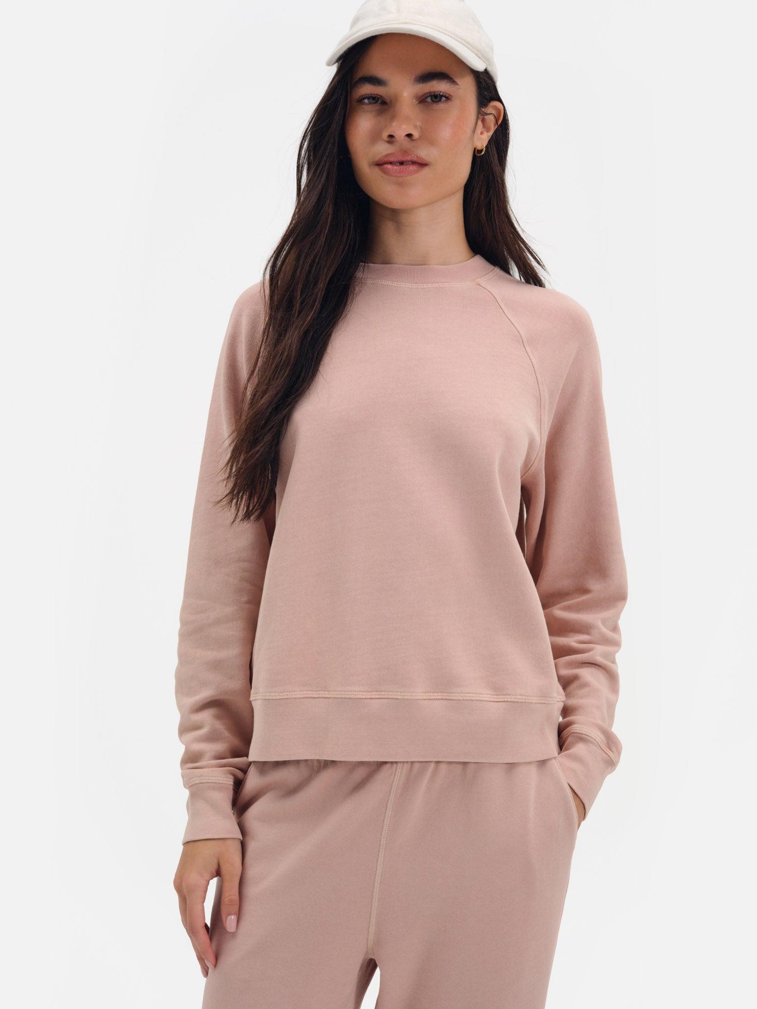Organic Lightweight Terry Raglan Sweatshirt Female Product Image