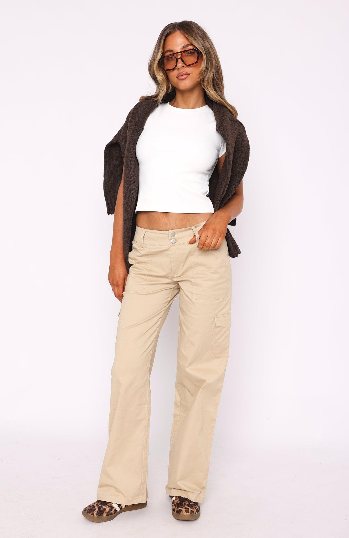 No Destination Pants Beige Product Image