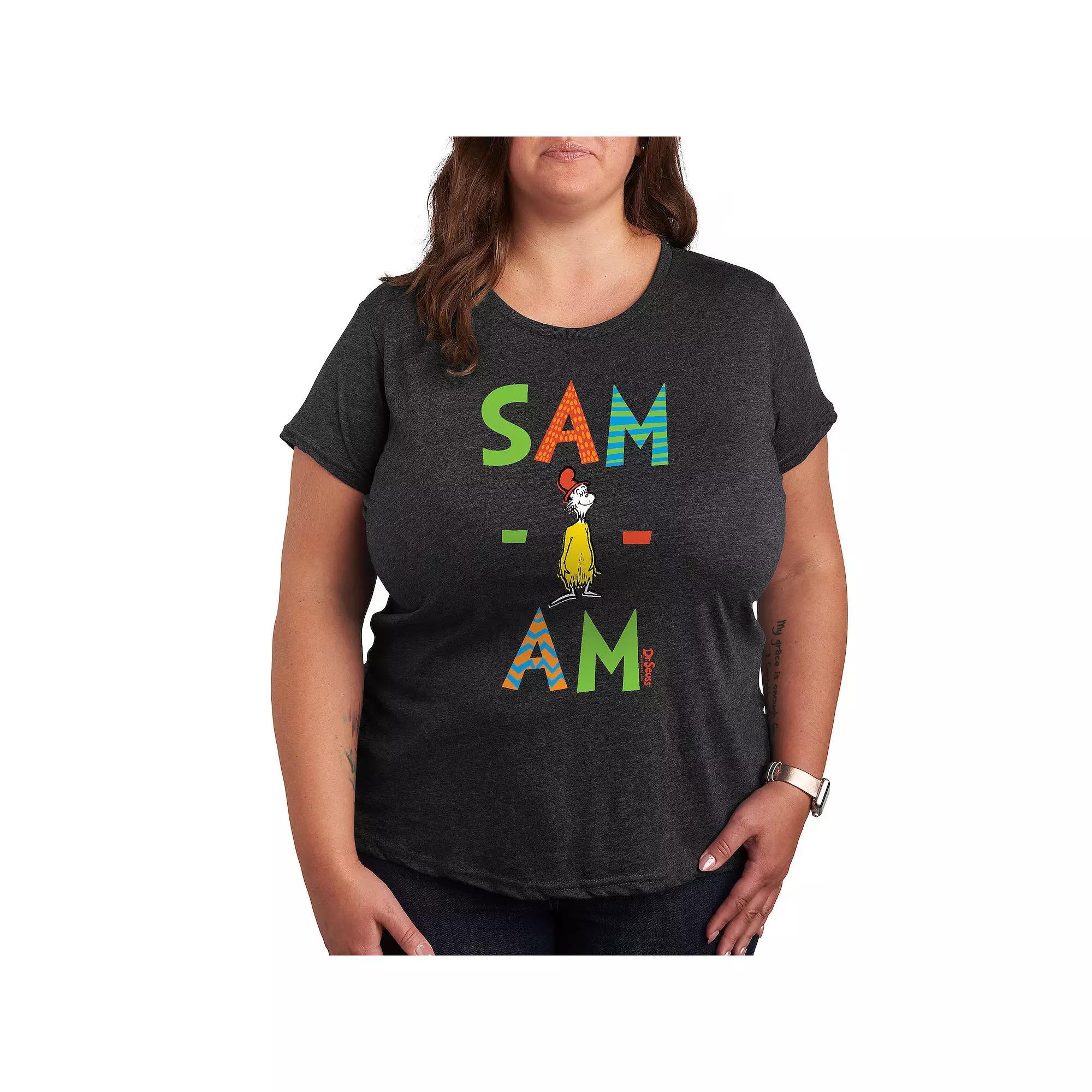 Plus Mom To The 3rd Power Graphic Tee, Womens Product Image