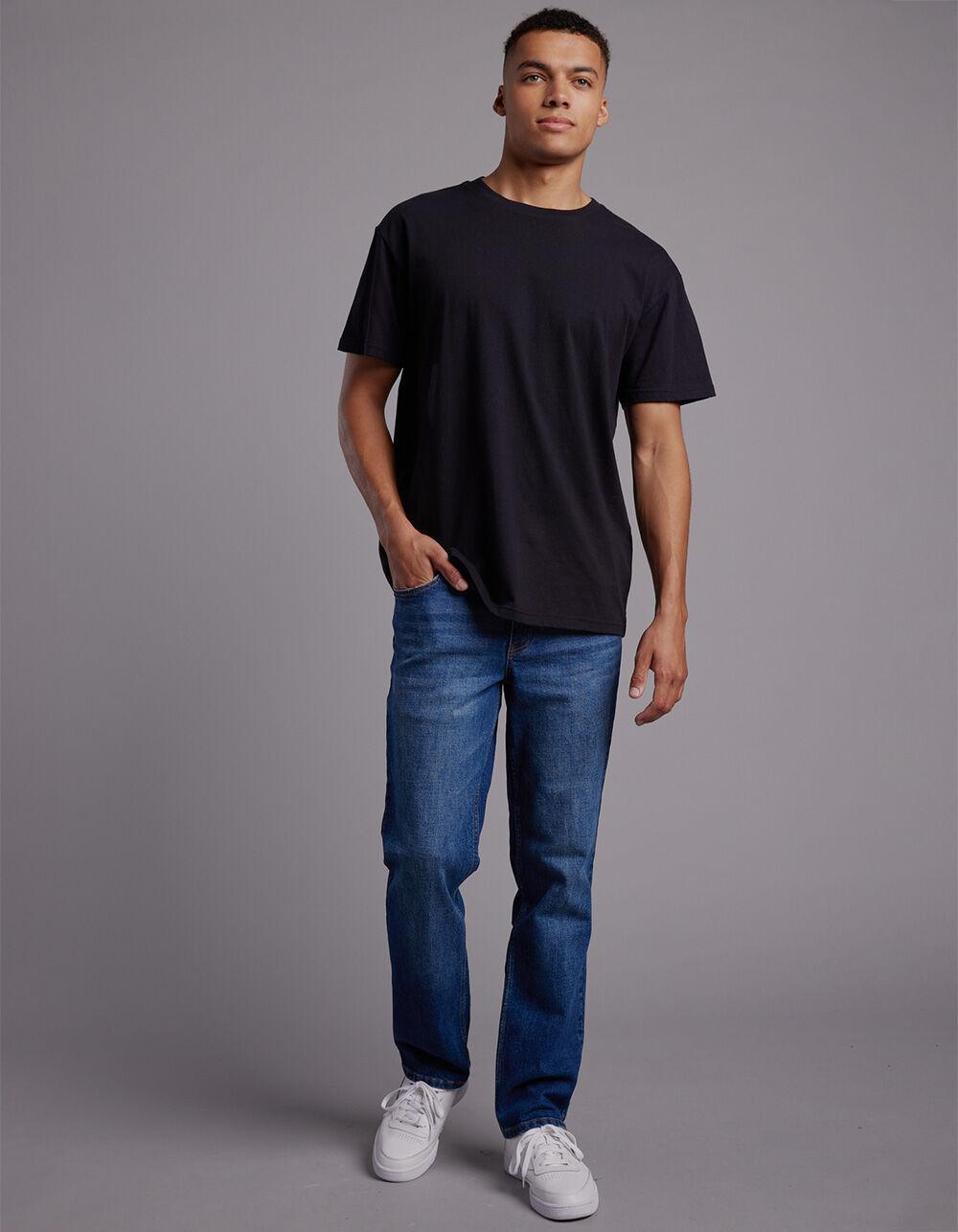 RSQ Mens Slim Straight Jeans - LIGHT WASH Product Image