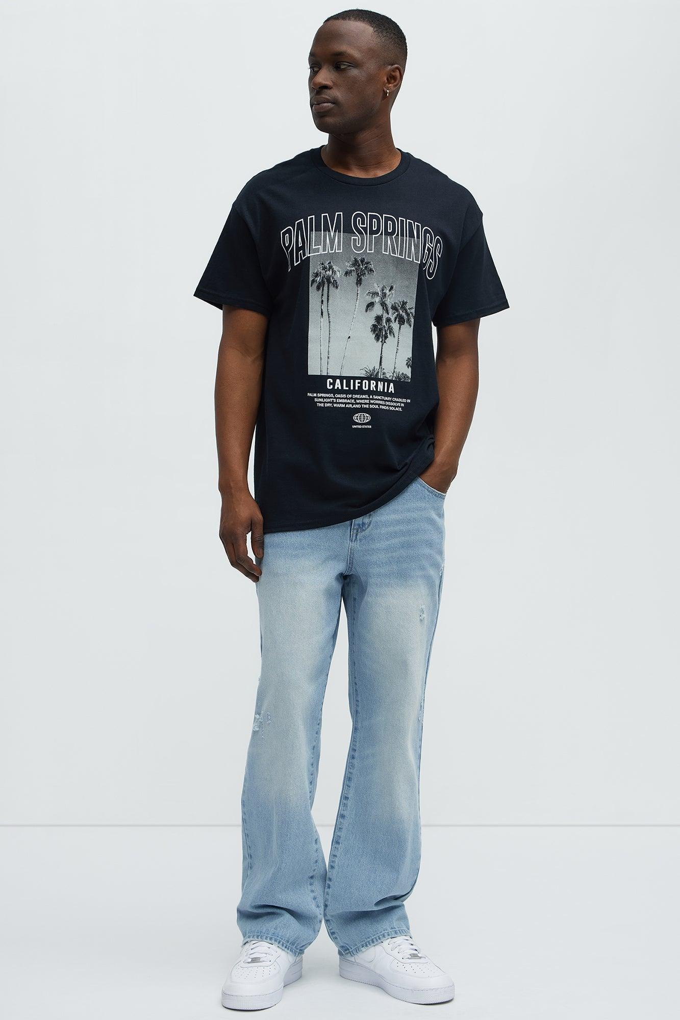 Palm Springs Heat Short Sleeve Tee - Black Product Image