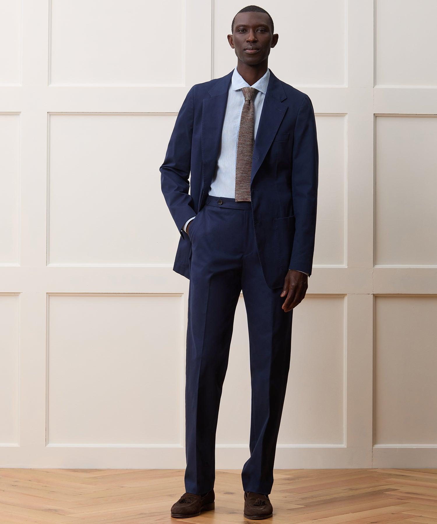 Italian Cotton Side Tab Trouser Product Image