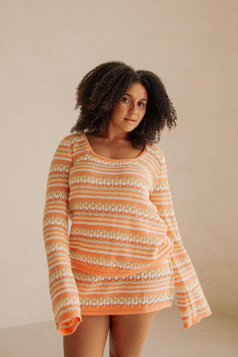 Alaiya Skirt - Orange Product Image