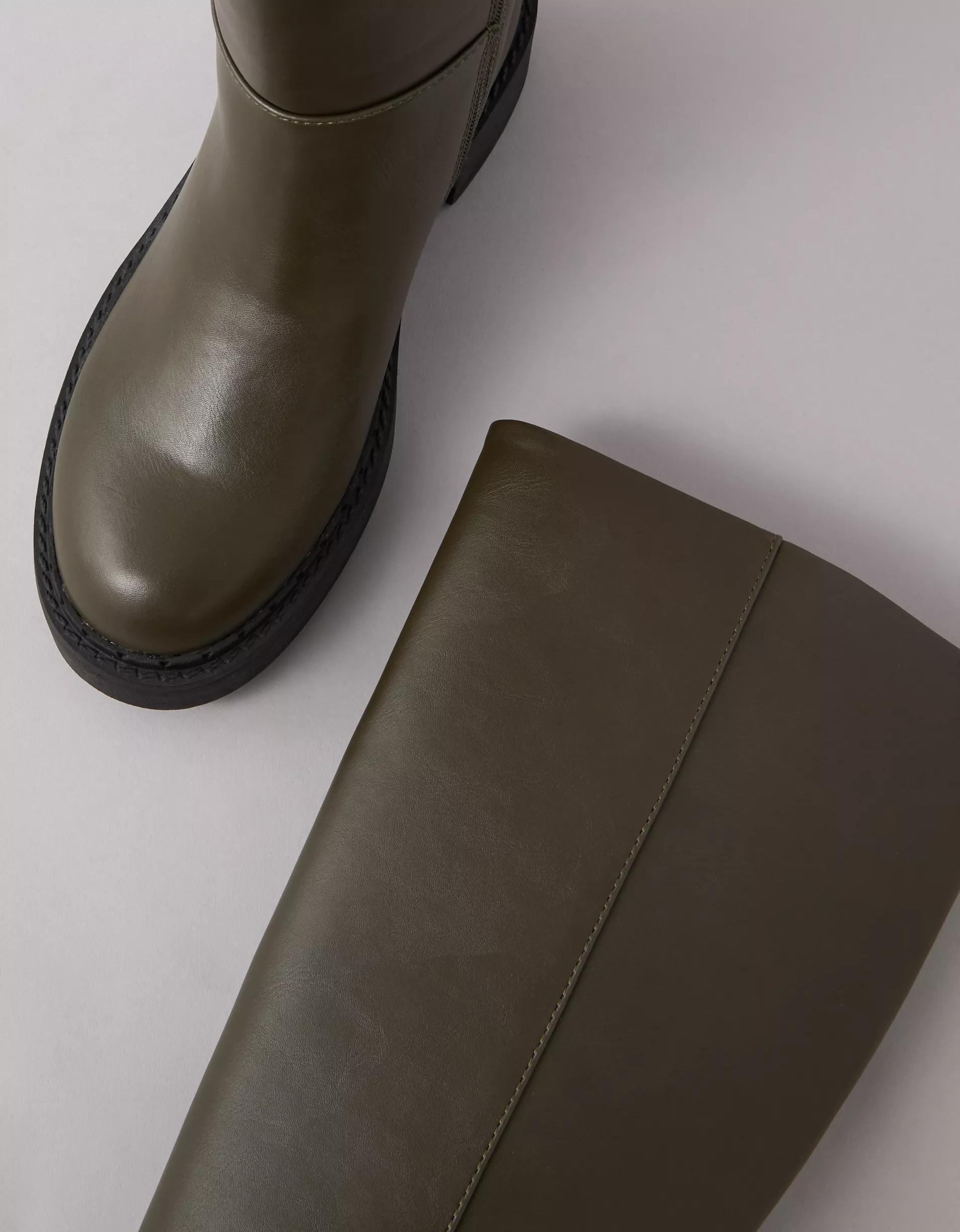 AE Vegan Leather Riding Boot Product Image