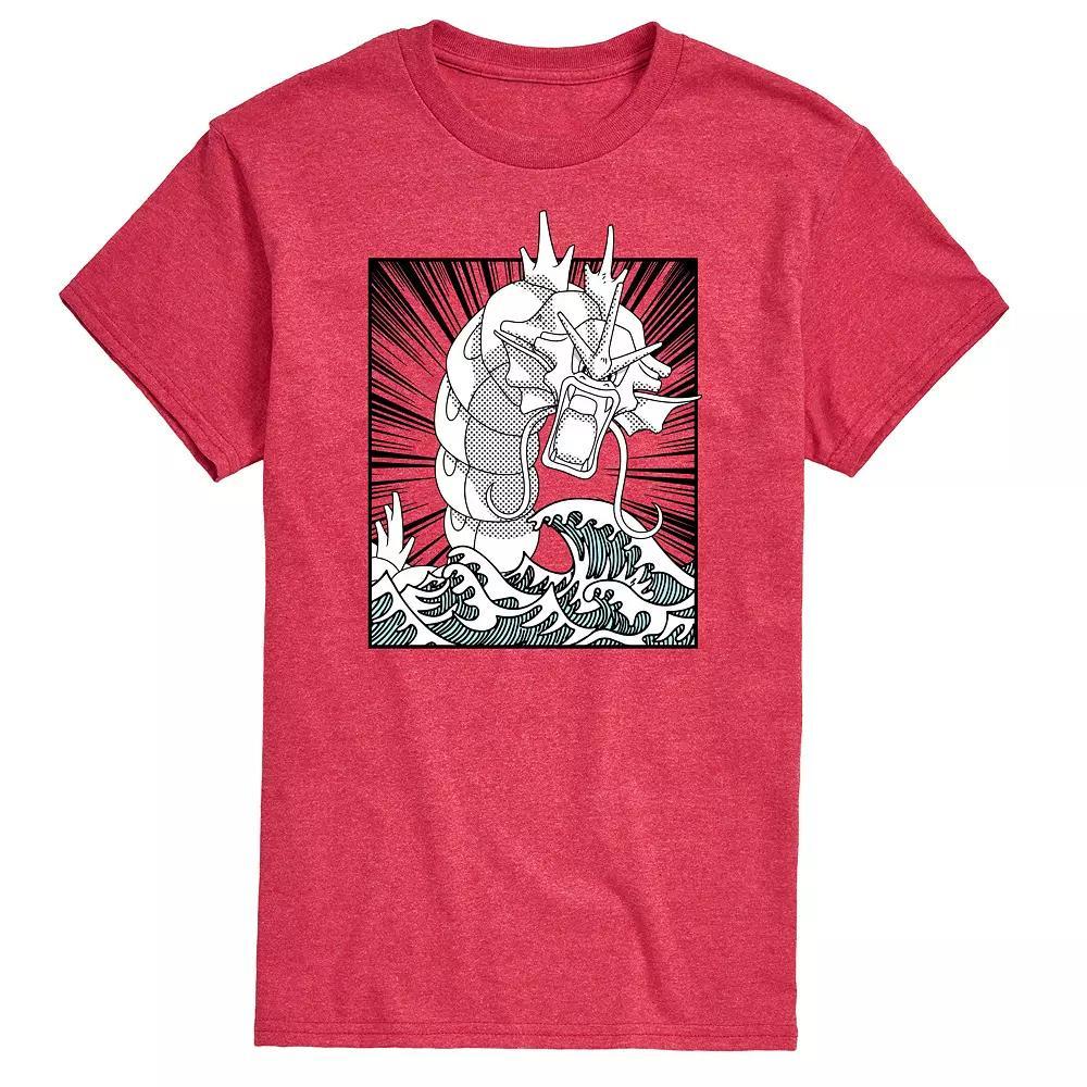 Mens Pokemon Gyarados Anime Tee Product Image
