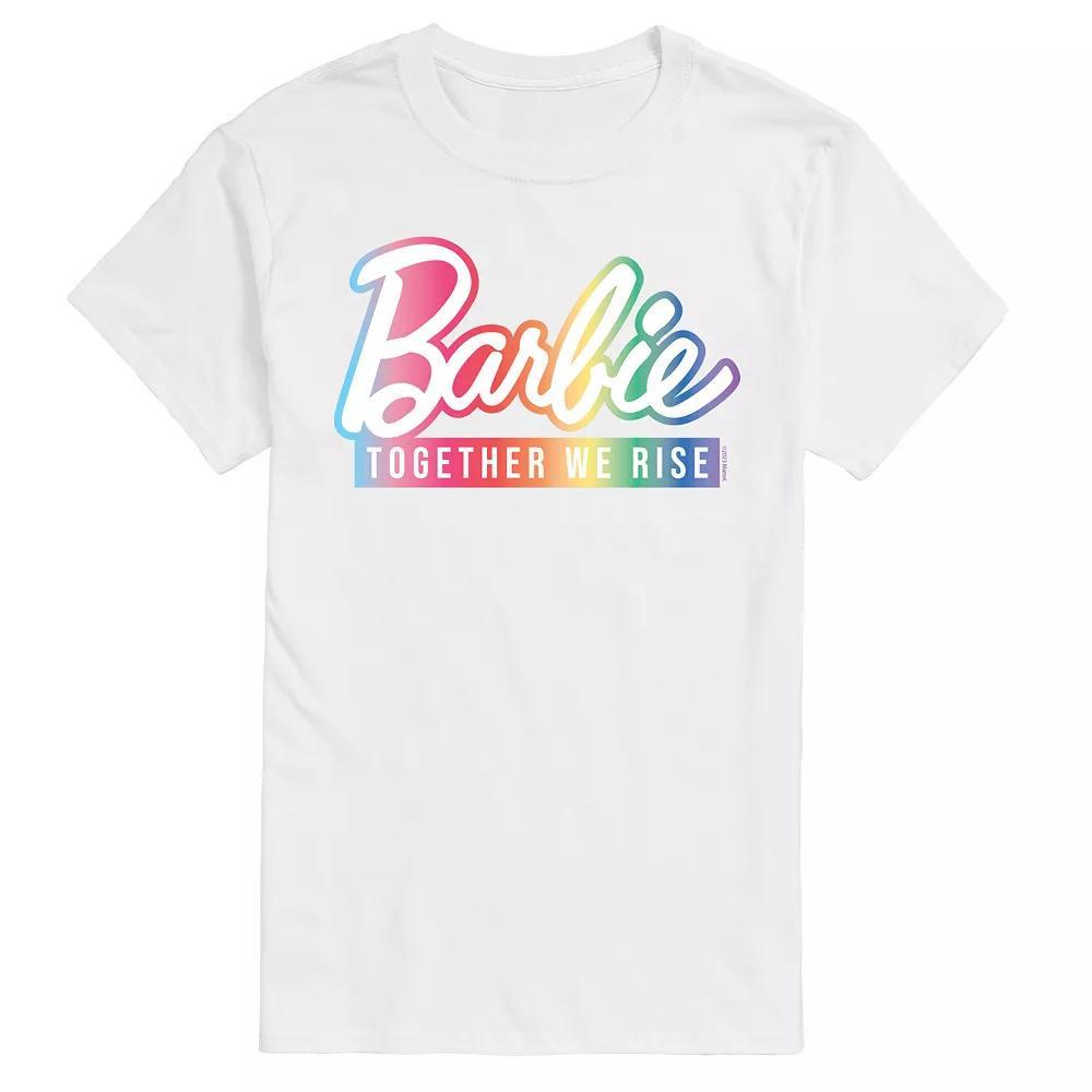 Big & Tall Barbie Together We Rise Graphic Tee, Mens Product Image