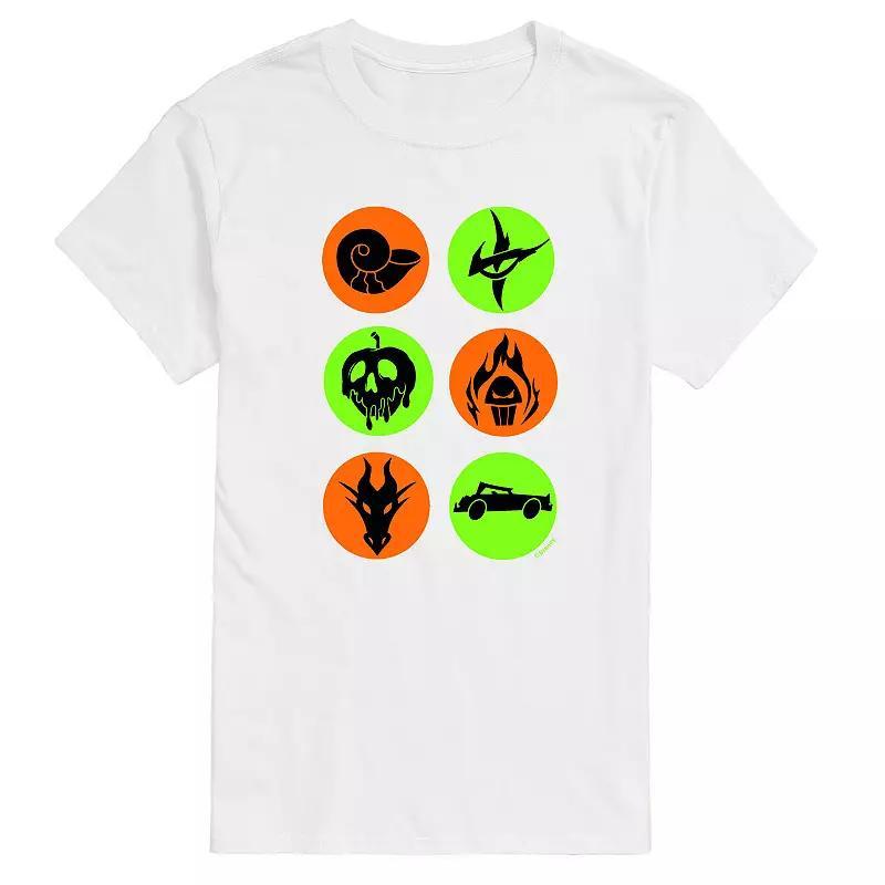 Disney Villains Mens Icons Graphic Tee Product Image