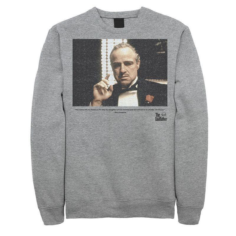 Men's Despicable Me Minions Gru Super Dad Sweatshirt, Size: Large, Blue Product Image