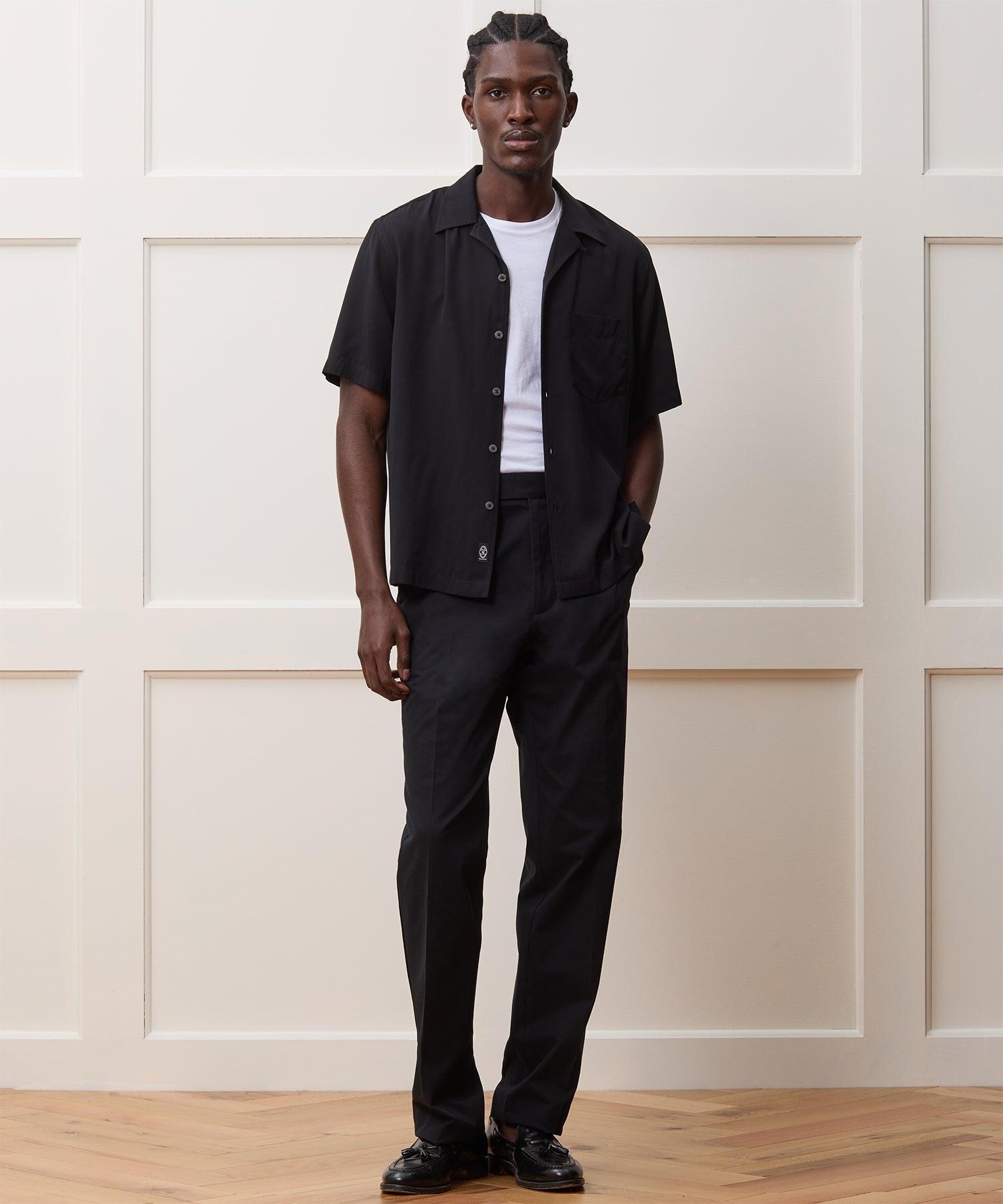 Cropped Rayon Capri Shirt Product Image