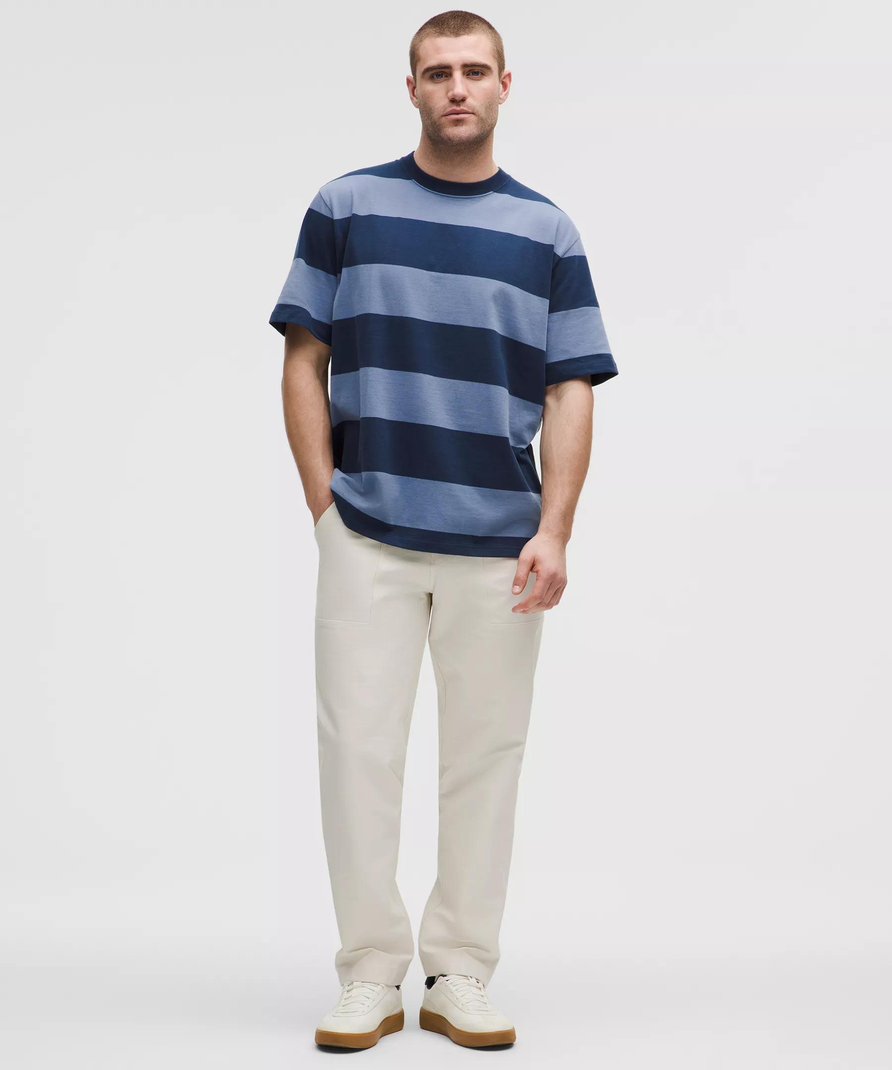 Heavyweight Cotton Jersey T-Shirt *Stripe Product Image
