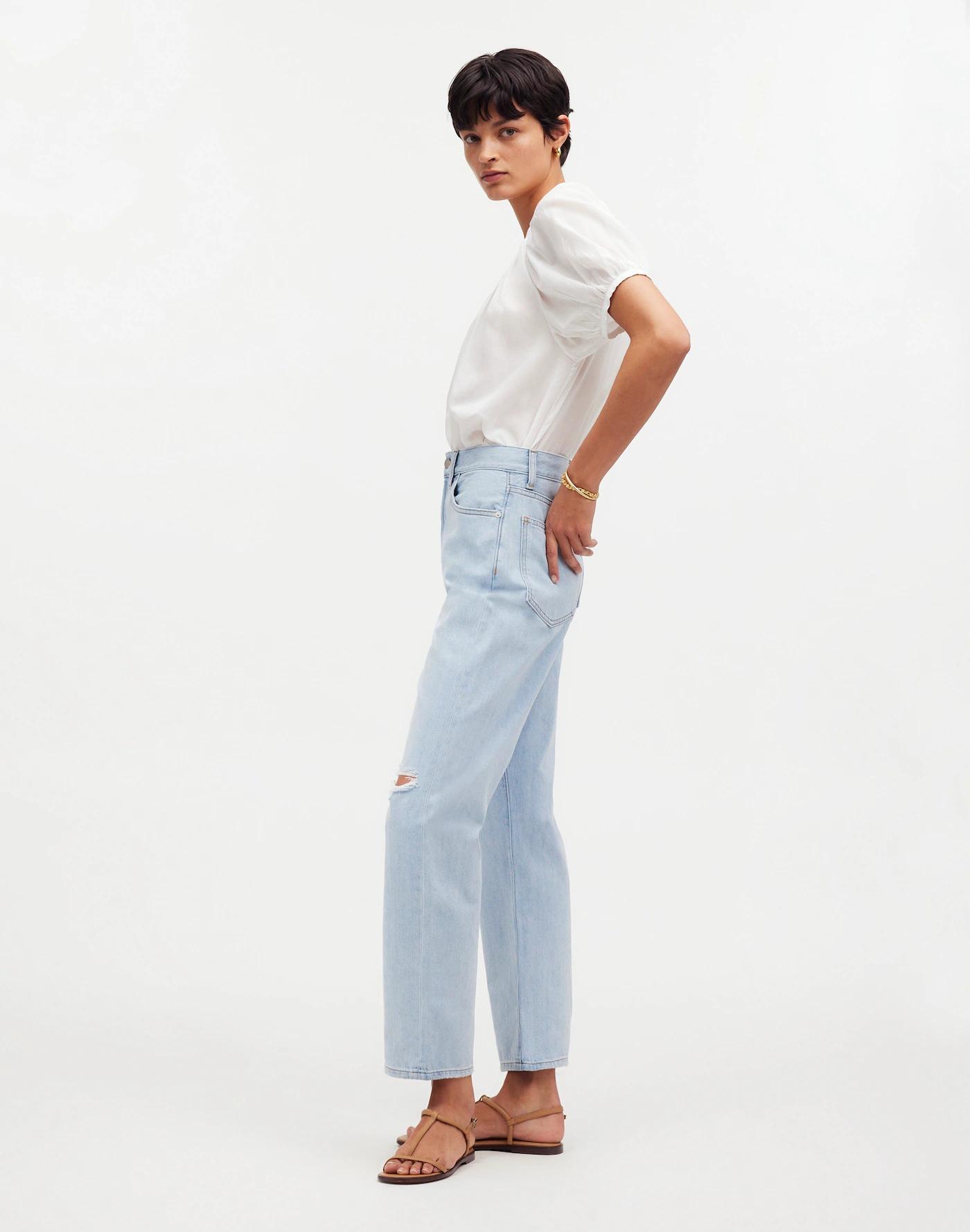 The Tall '90s Straight Crop Jean Product Image