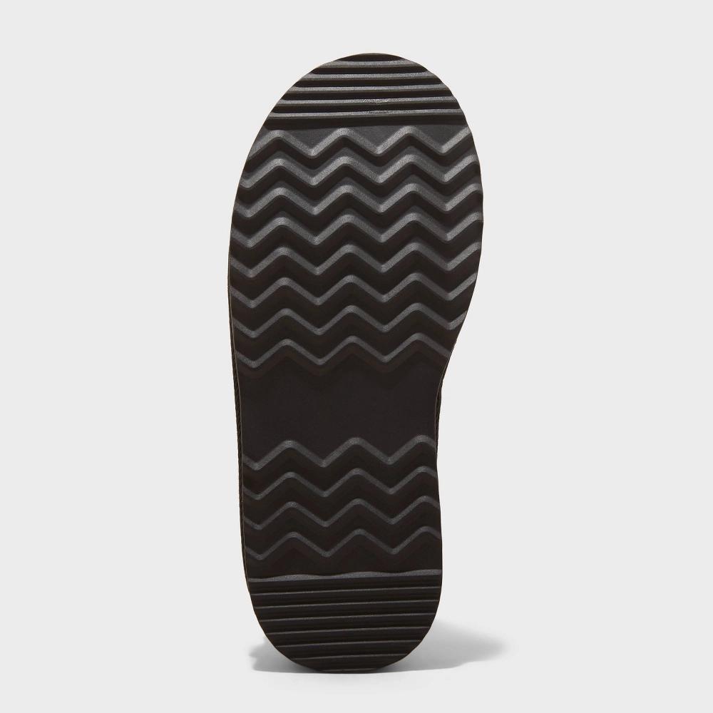 Womens Kaya Genuine Suede Clog Slippers - Auden Black 8 Product Image