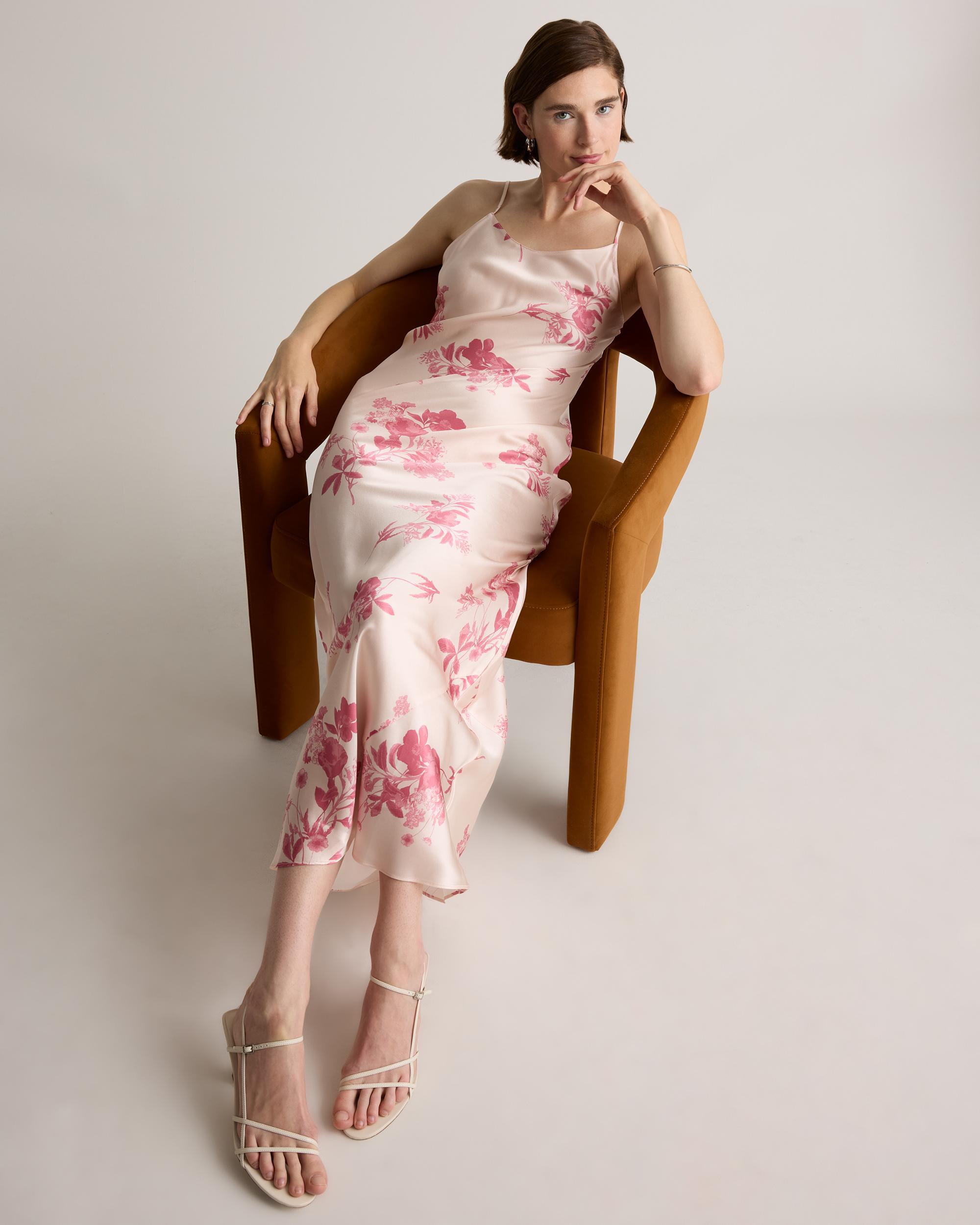 Quince | Women's Maxi Slip Dress Mulberry Silk Product Image