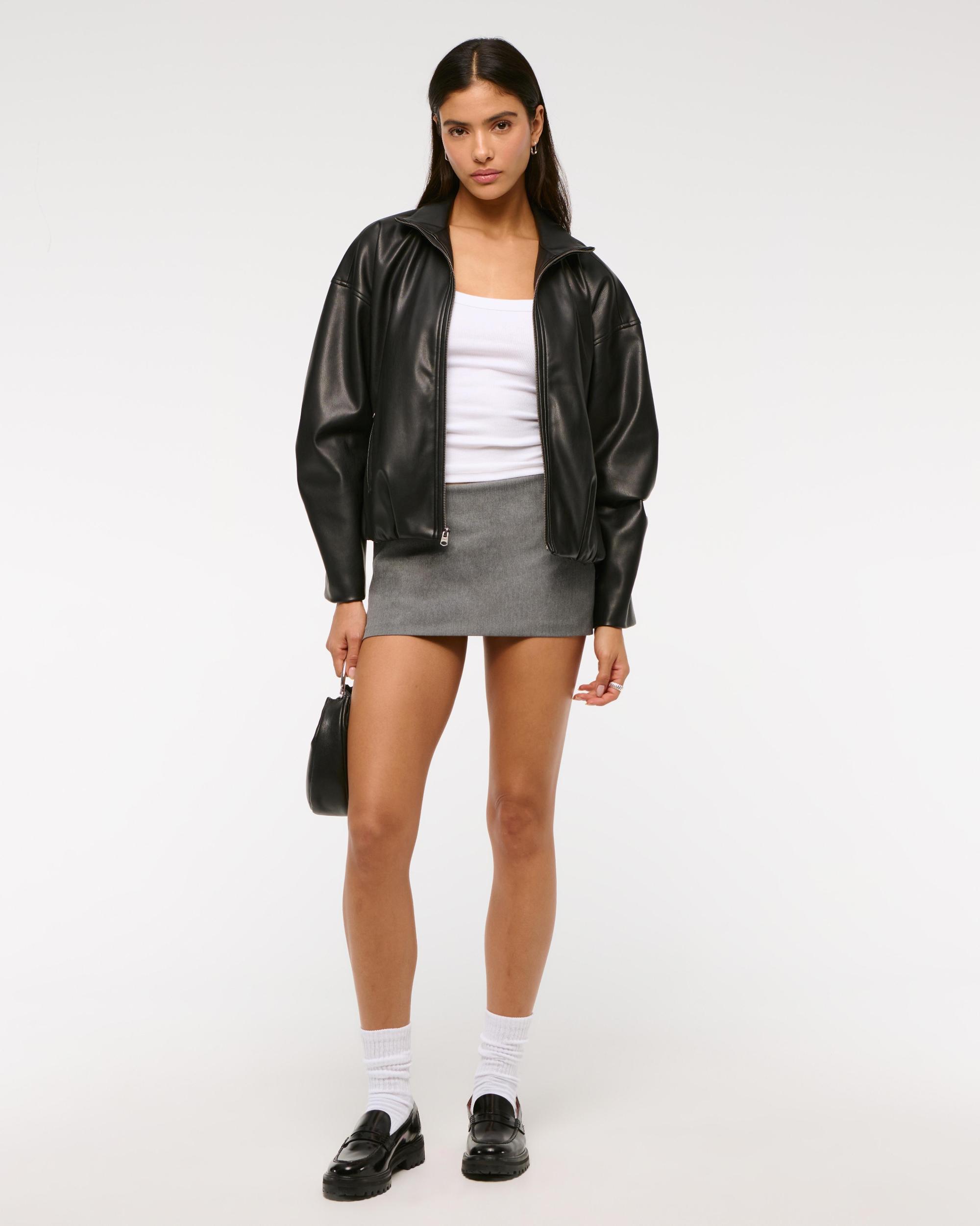 The A&F Scarlett Low Rise Micro Skort Product Image