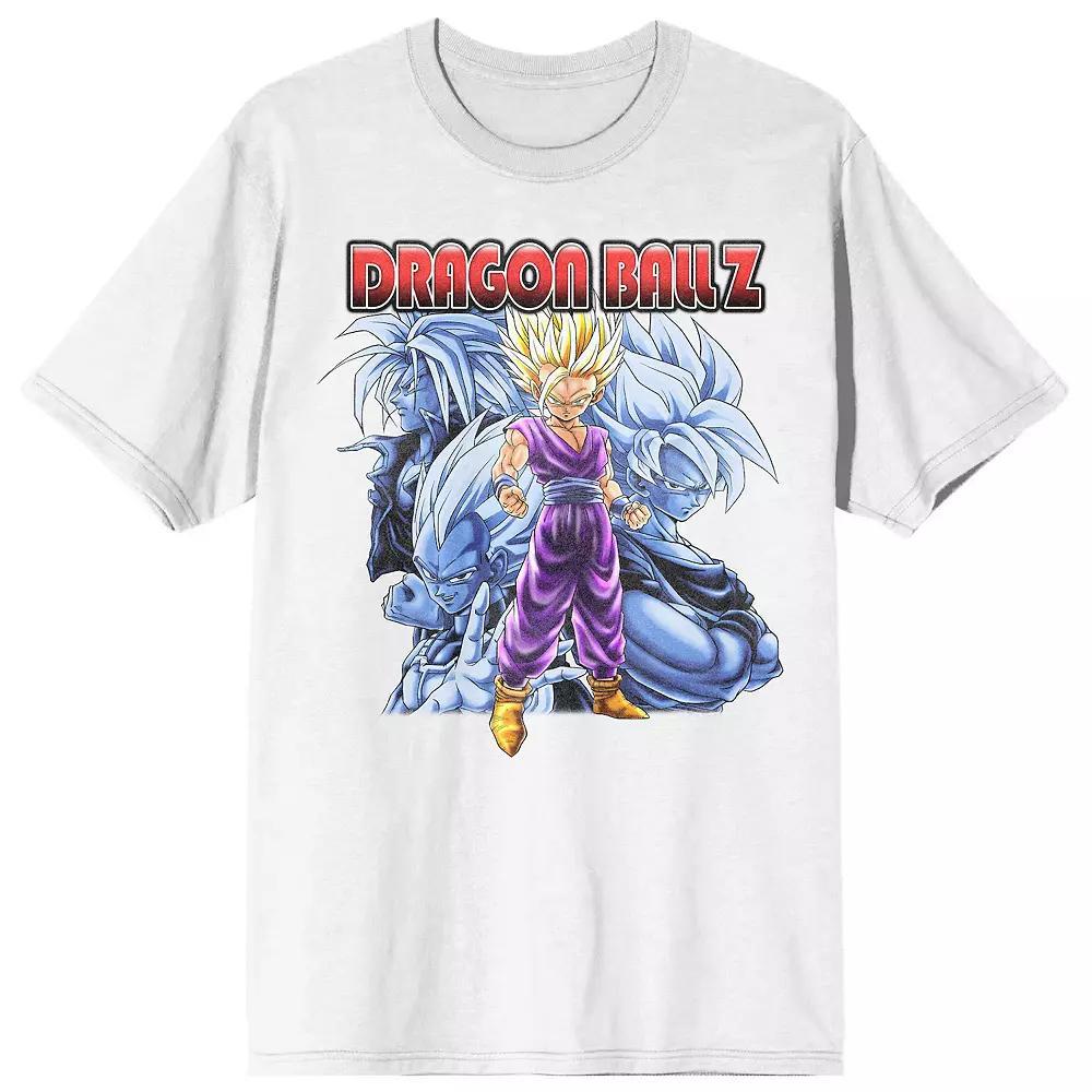 Men's Dragon Ball Z Gohan Super Saiyan Tee, Size: Small, White Product Image