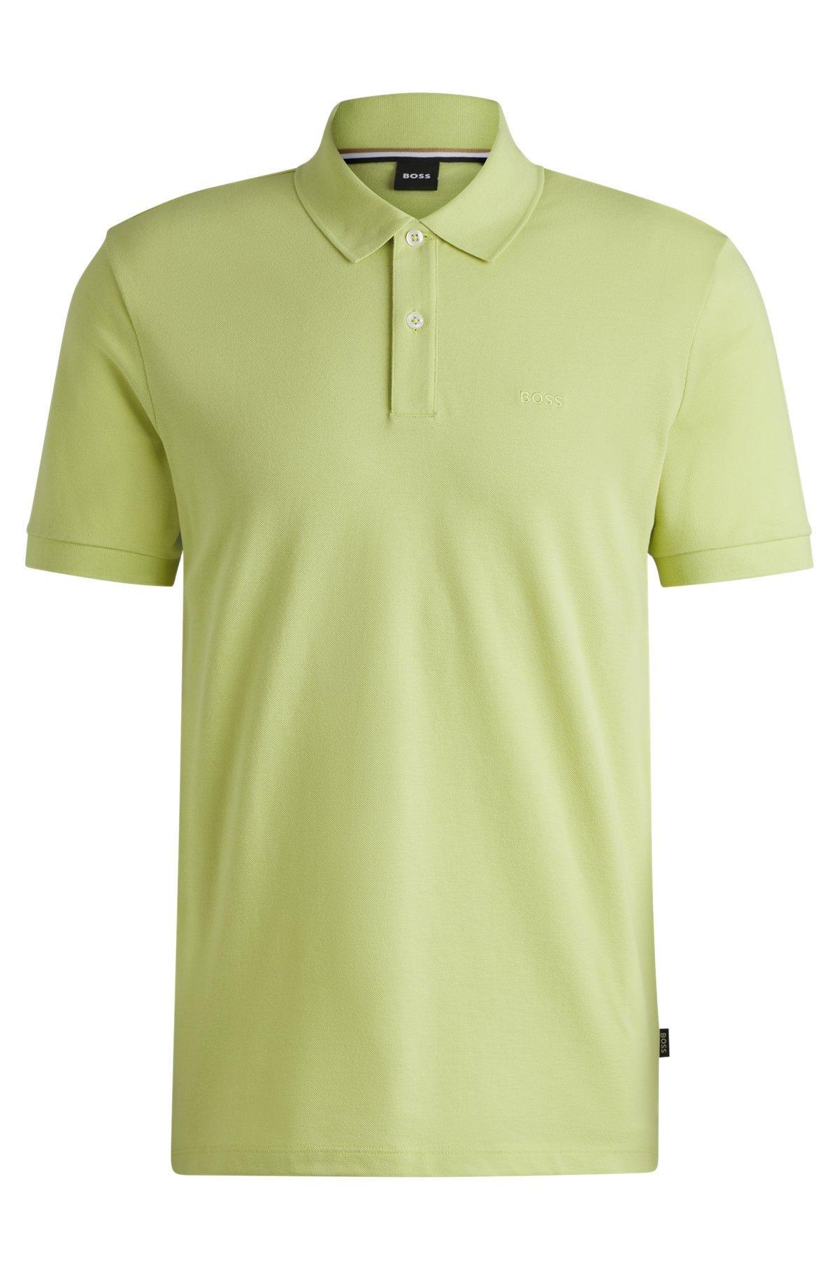 Pallas Regular-fit polo shirt in cotton with embroidered logo Product Image