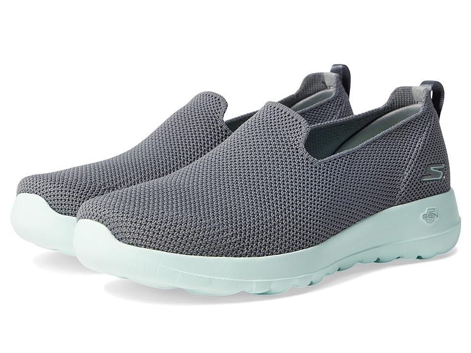 SKECHERS Performance Go Walk Joy - Sensational Day (Grey/Mint) Women's Walking Shoes Product Image