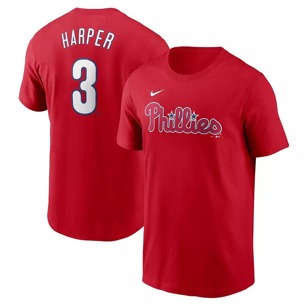 Mens Nike Red Cleveland Guardians Fuse Logo T-Shirt Product Image